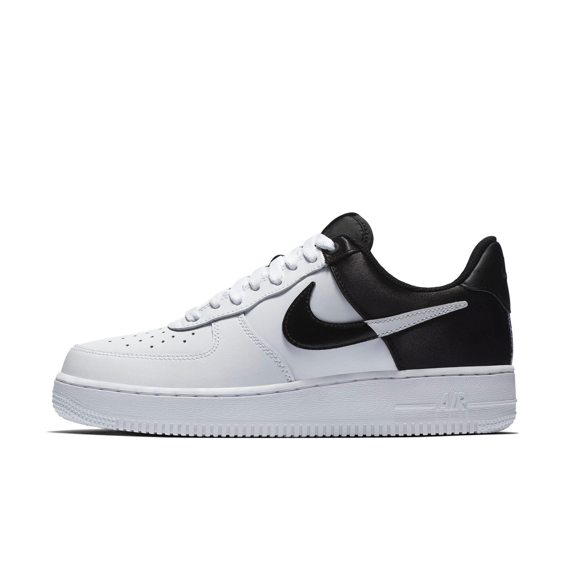 nike air force 1 07 lv8 white and black