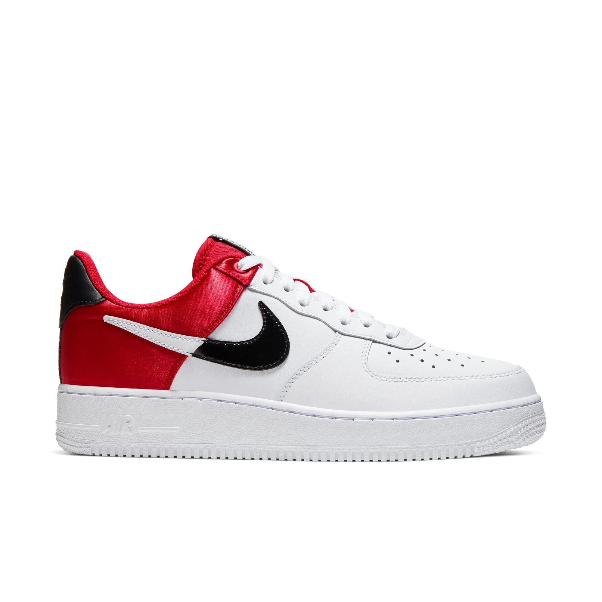 air force 1 07 lv8 university red white black white