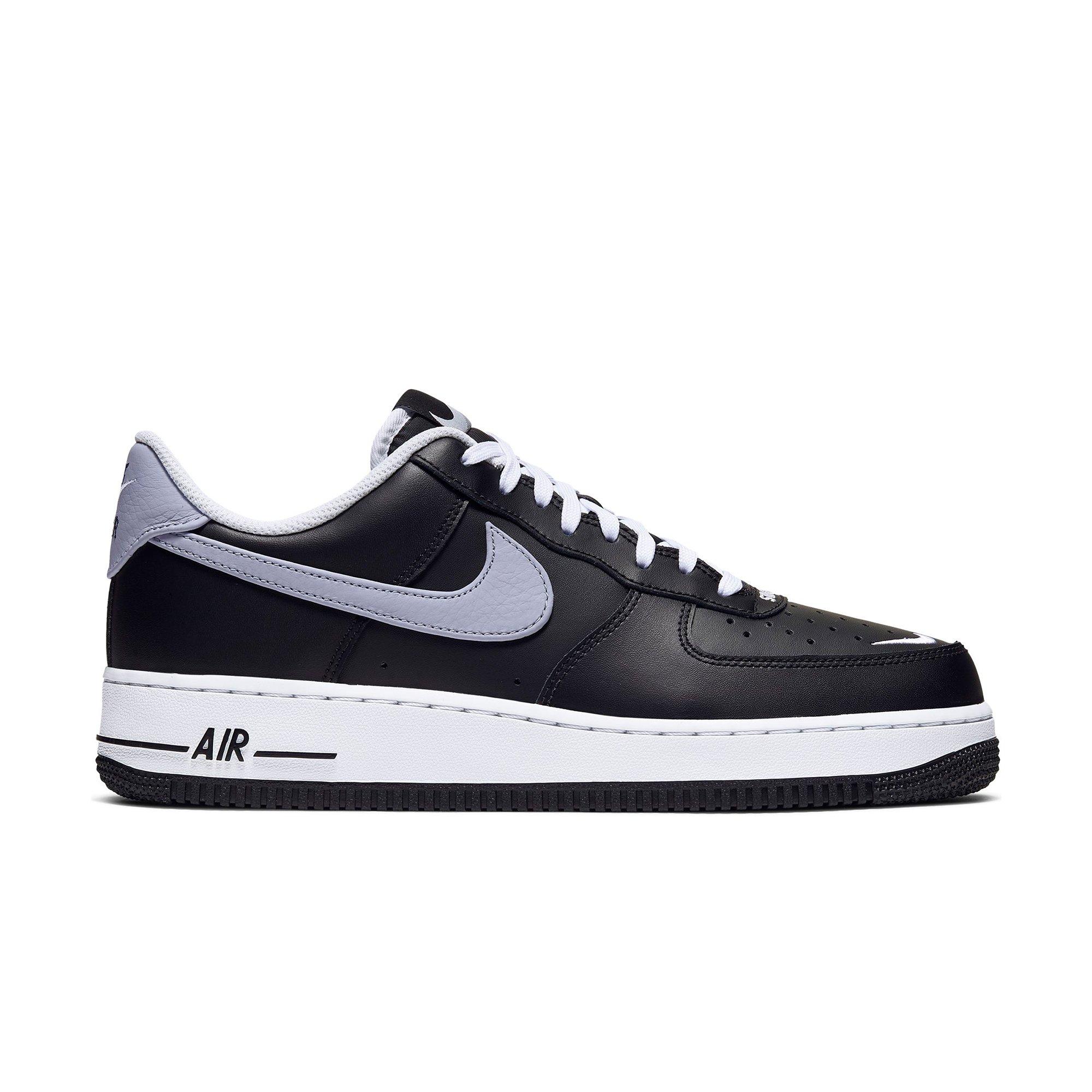 black air force 1 swoosh pack