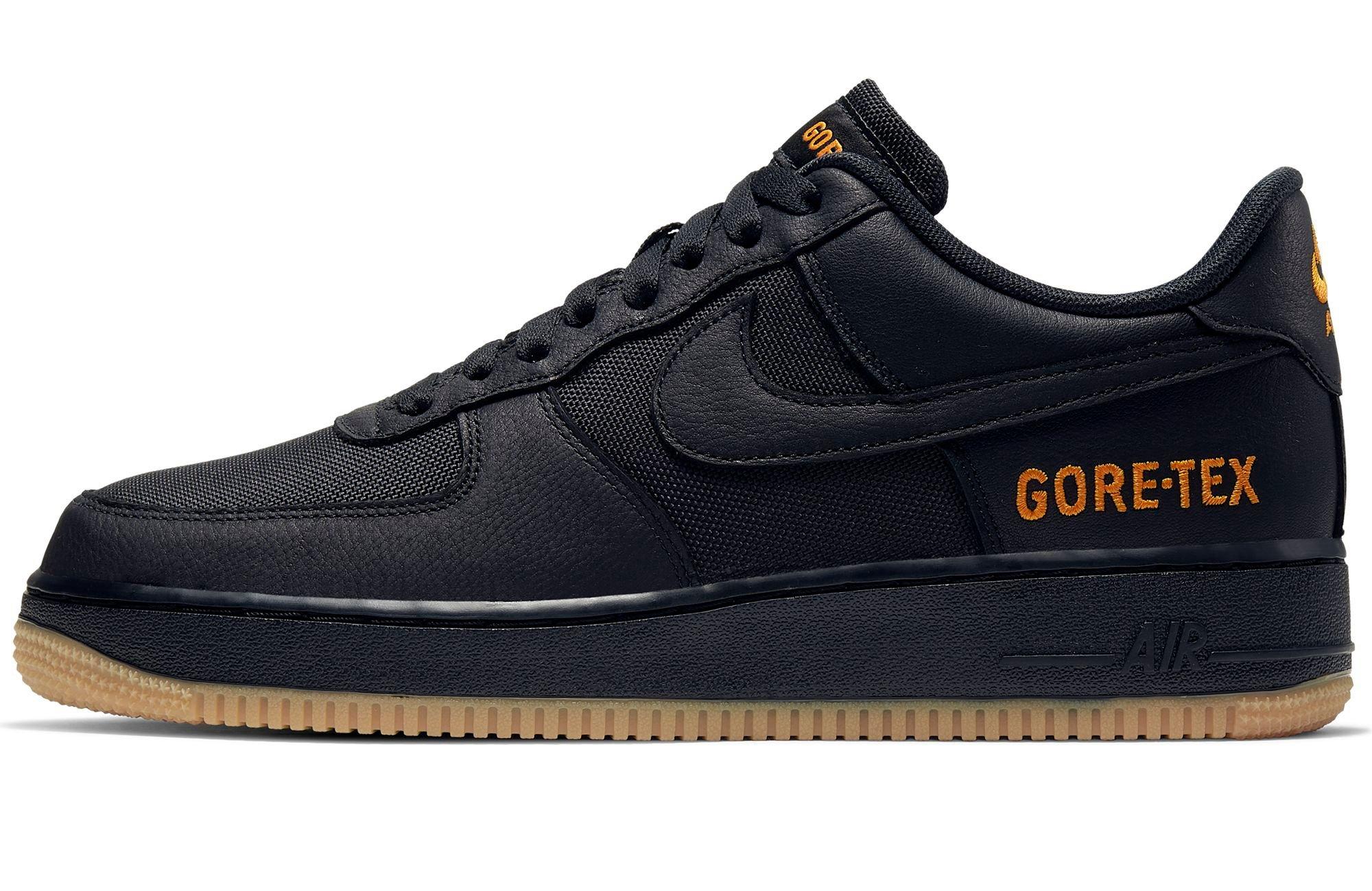 Nike air force 1 gtx low gore-tex black outlet gum