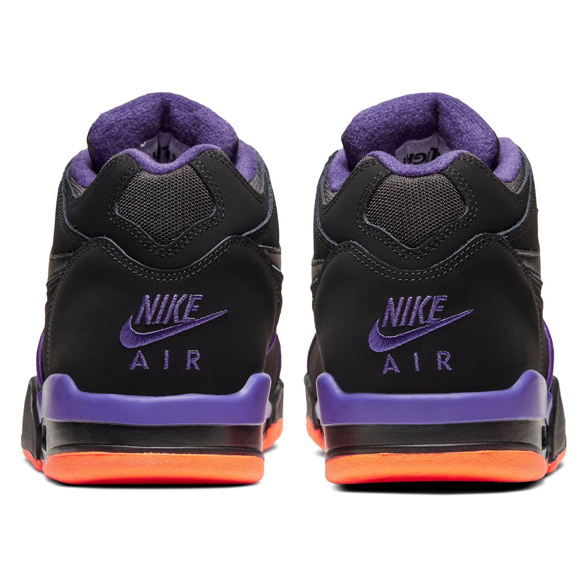 orange and purple nikes