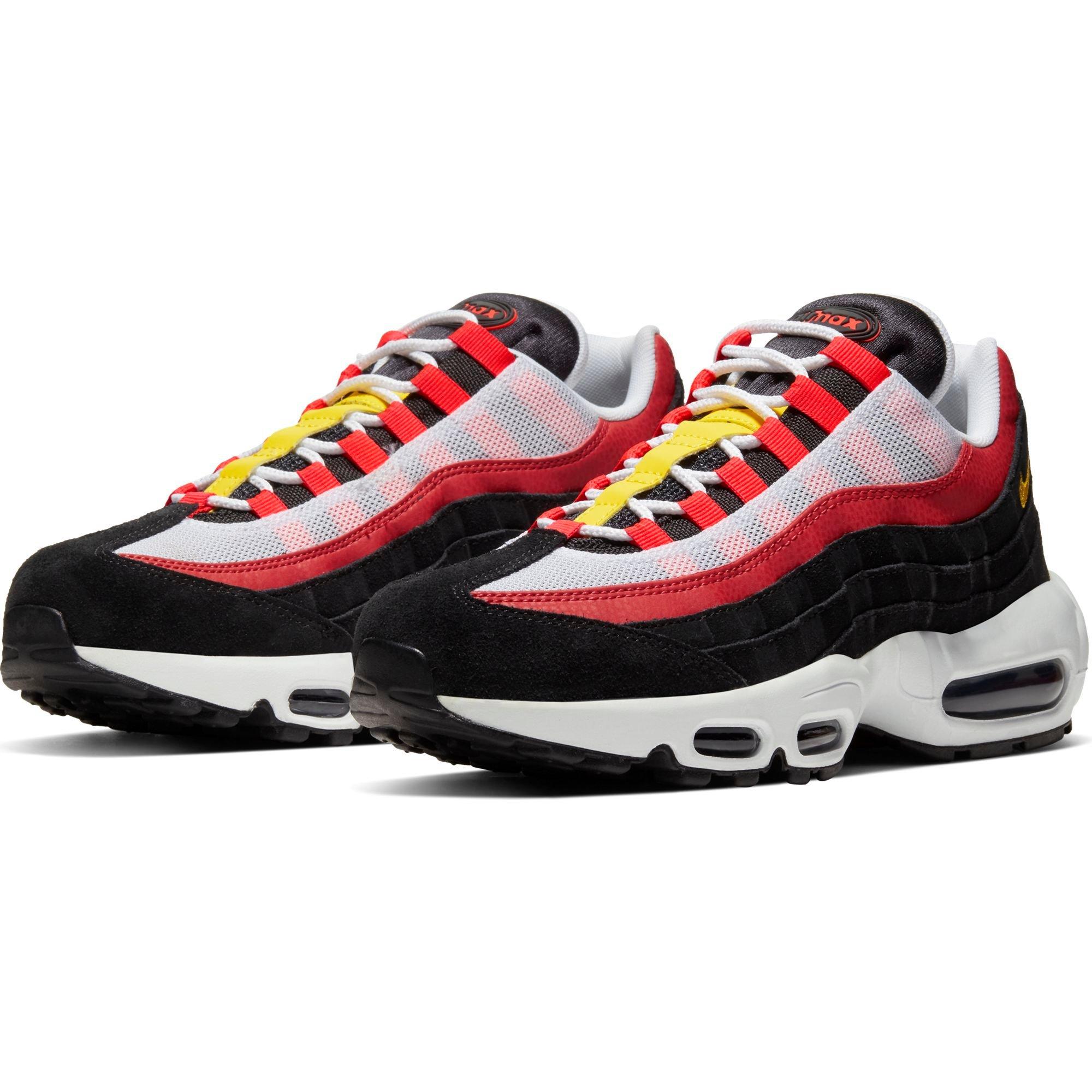 black and yellow 95 air max