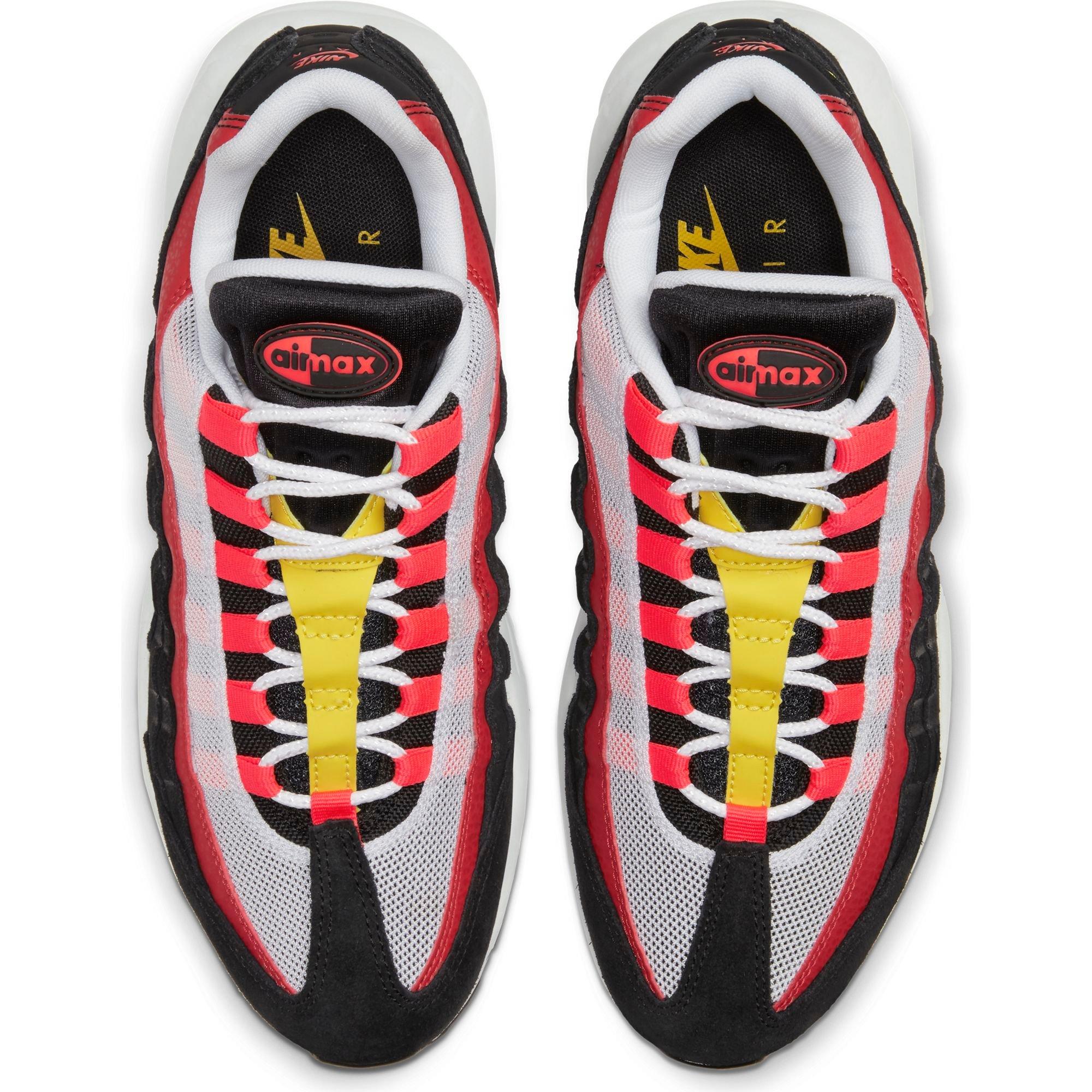 air max 95 black red yellow