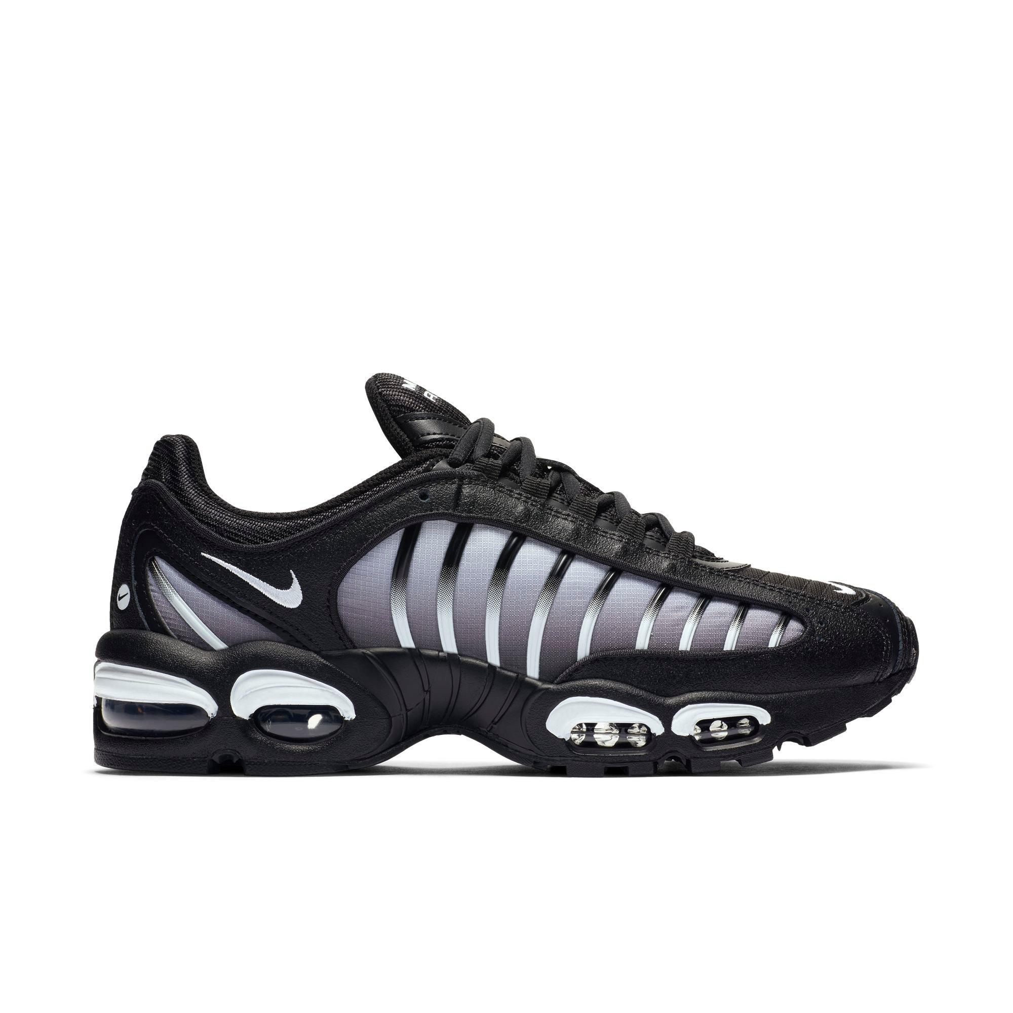 air max tailwind iv black and white
