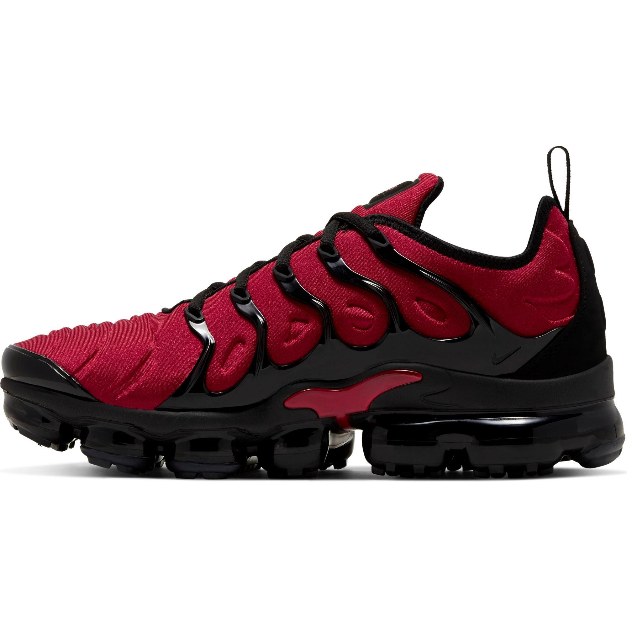 vapormax plus red shark tooth