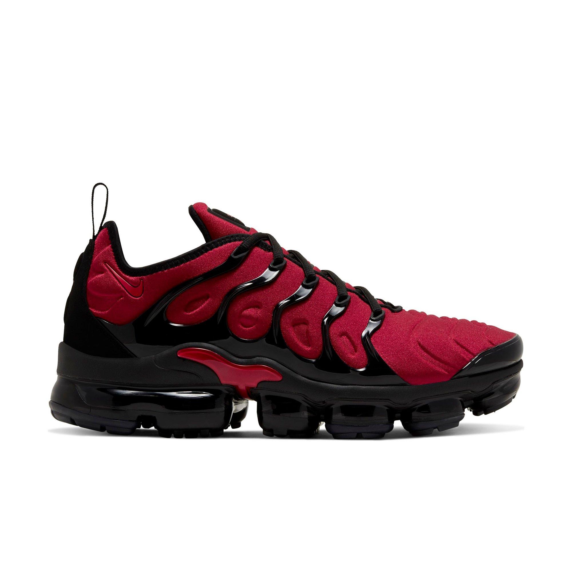 vapor air max red and black