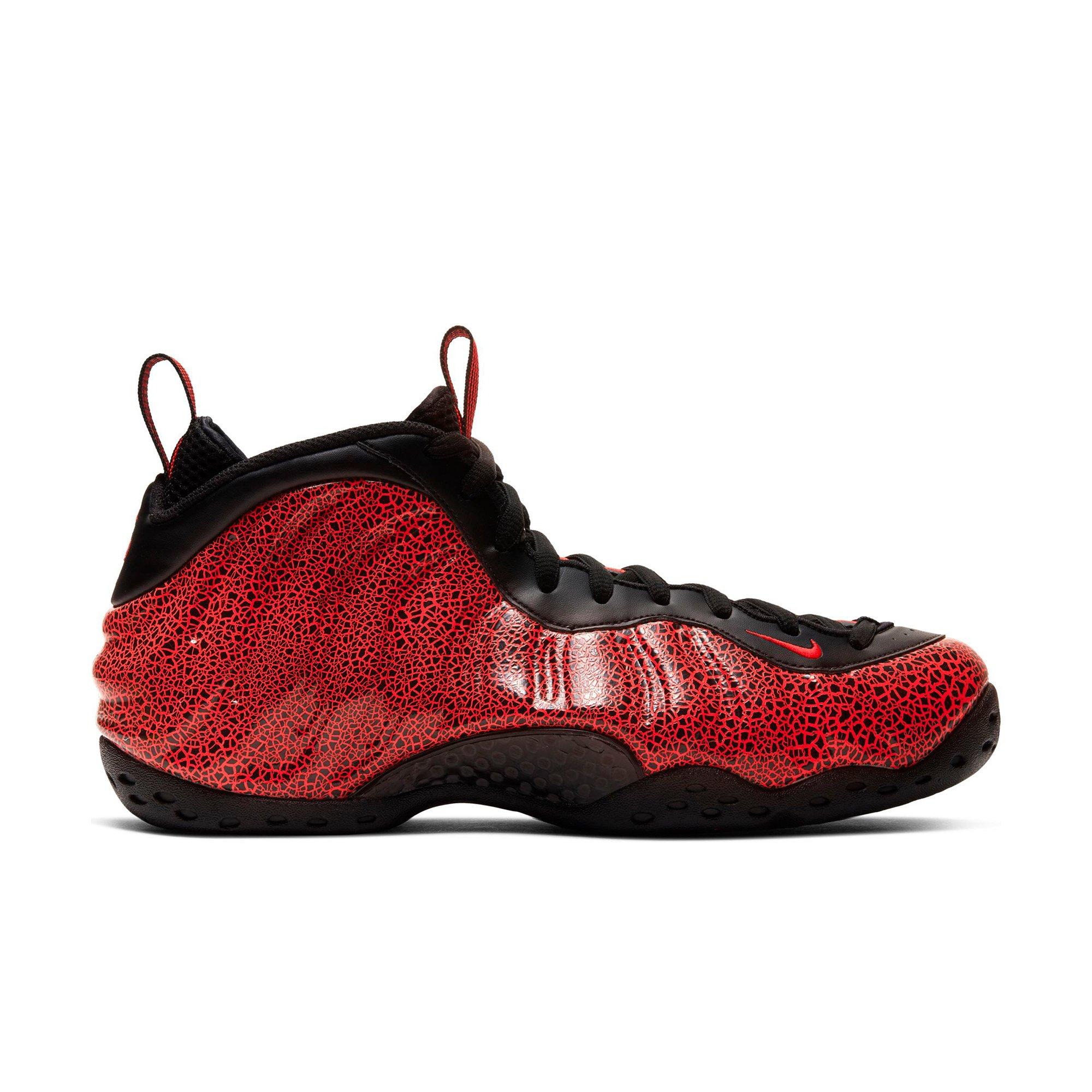 crimson black foamposite