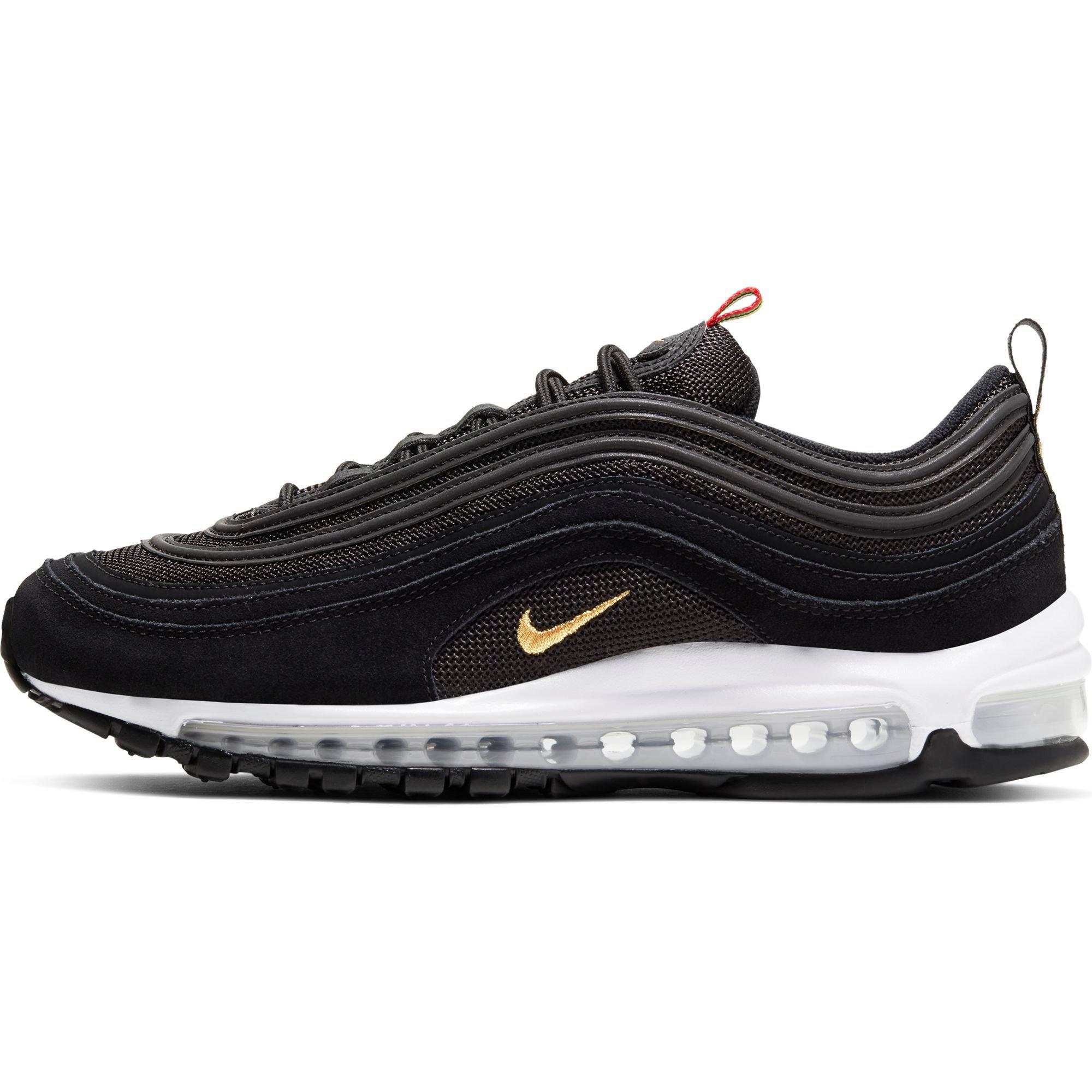 black and gold air max 97