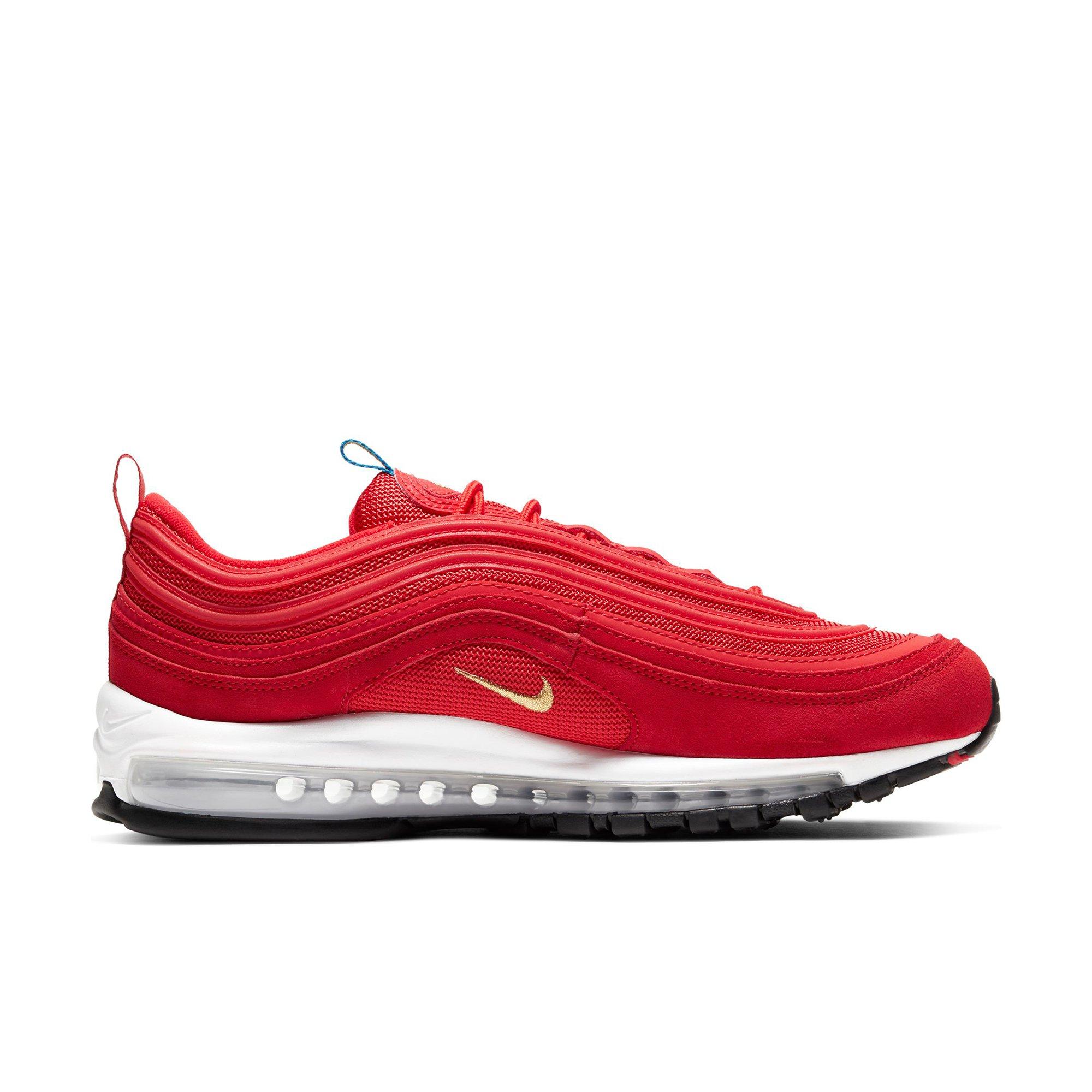 nike air max 97 red and gold