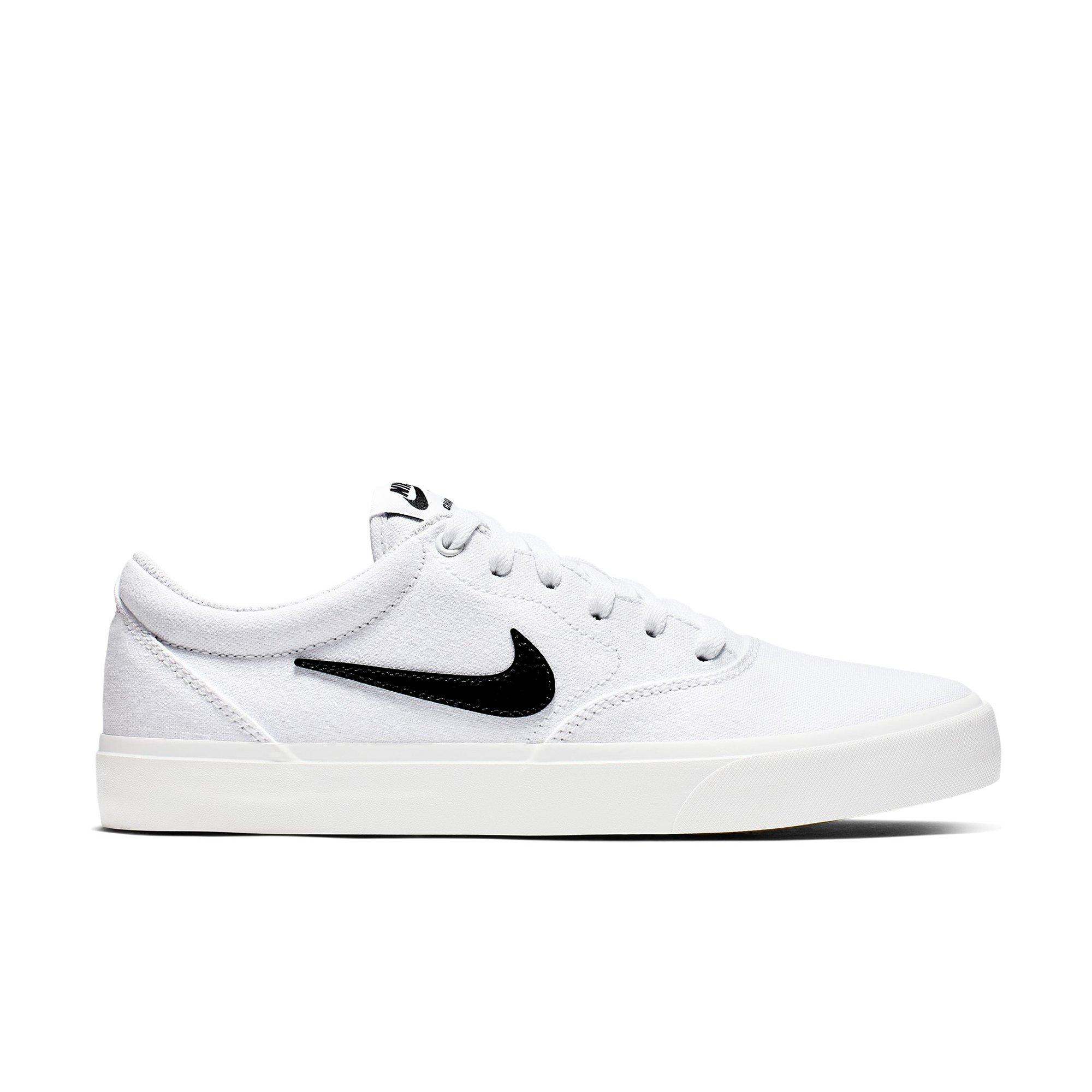 all white nike vans