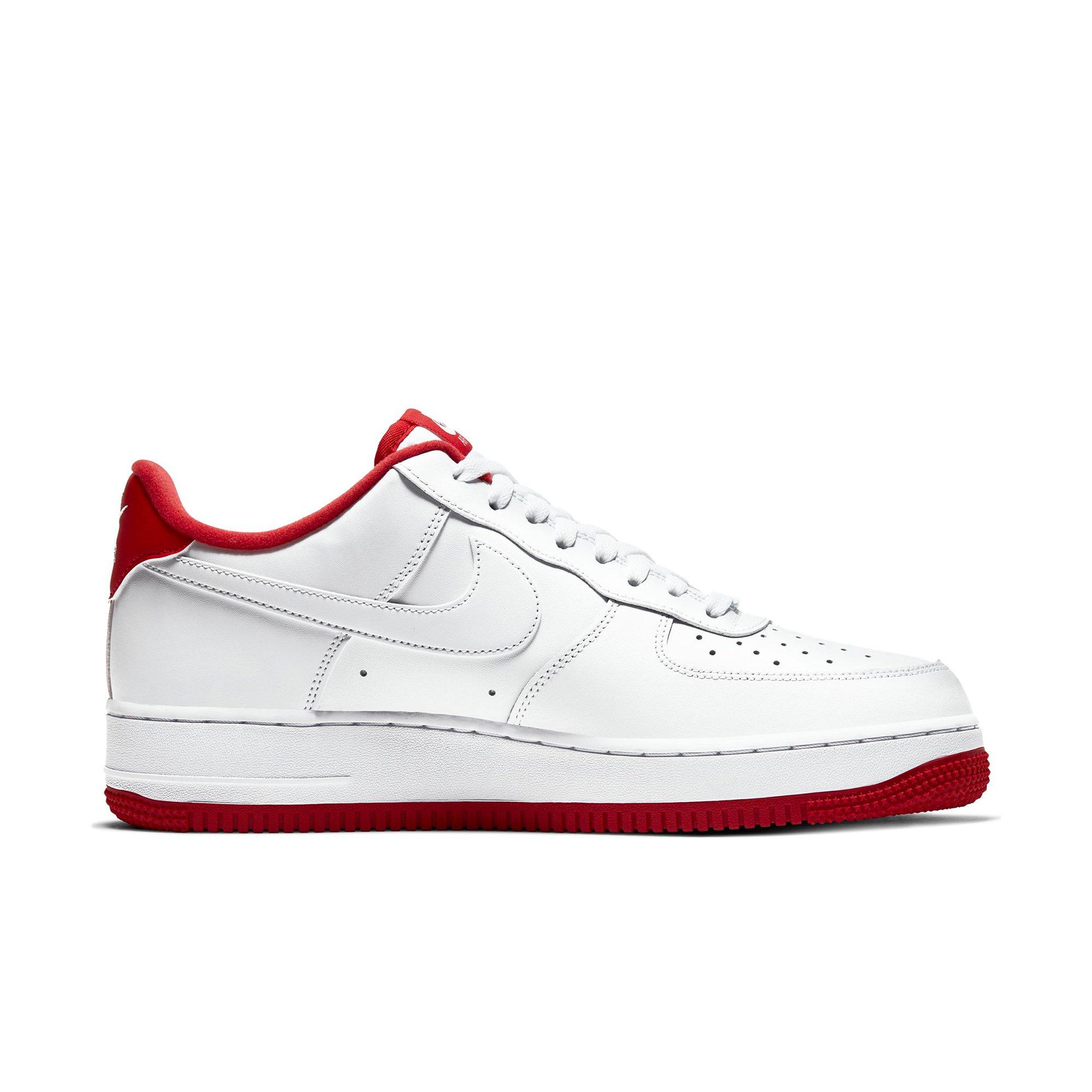 red and white forces