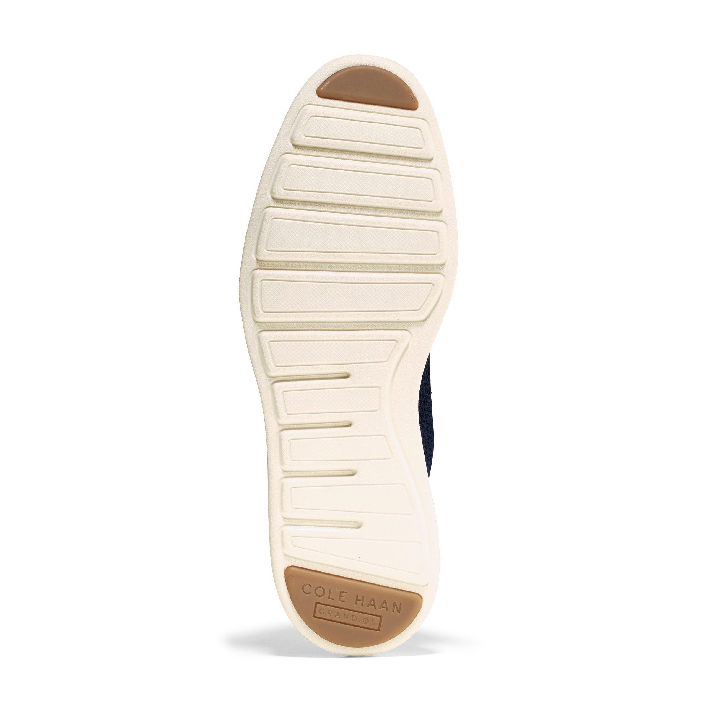 cole haan grandmøtion navy stitchlite lace ups