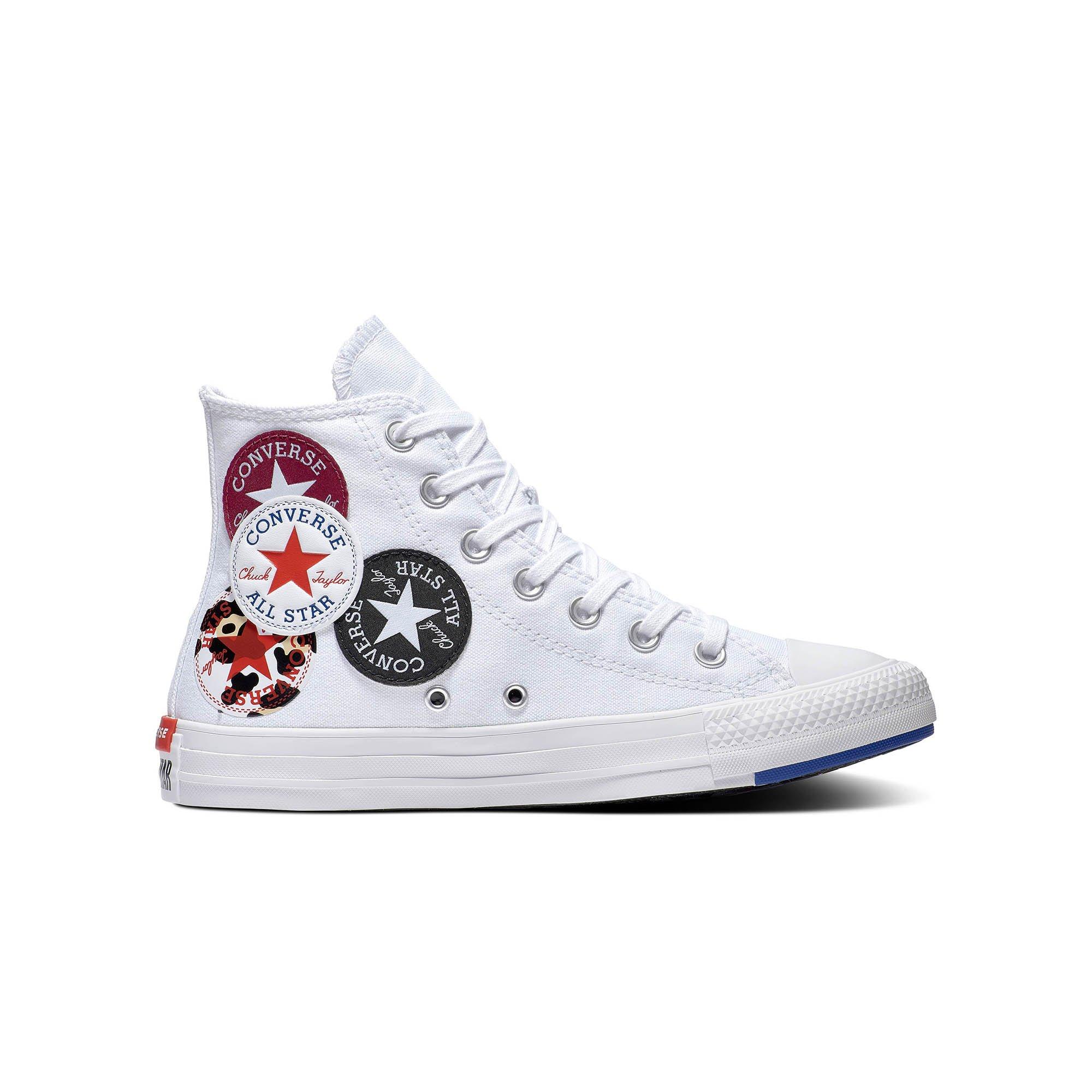 converse logo white