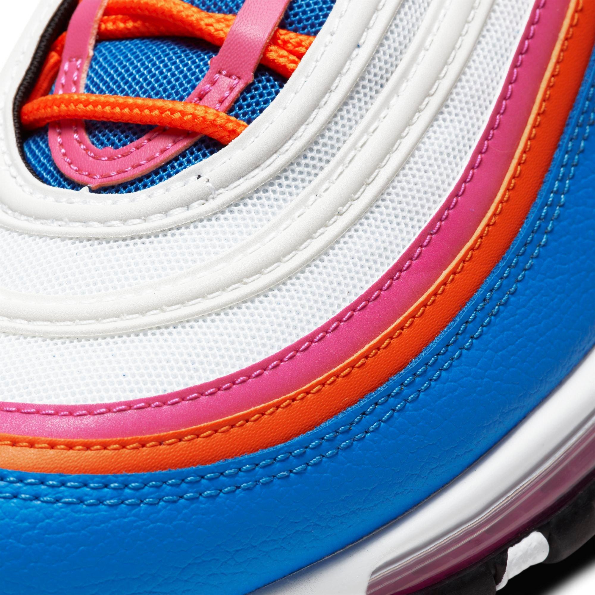 nike air max 97 blue and orange