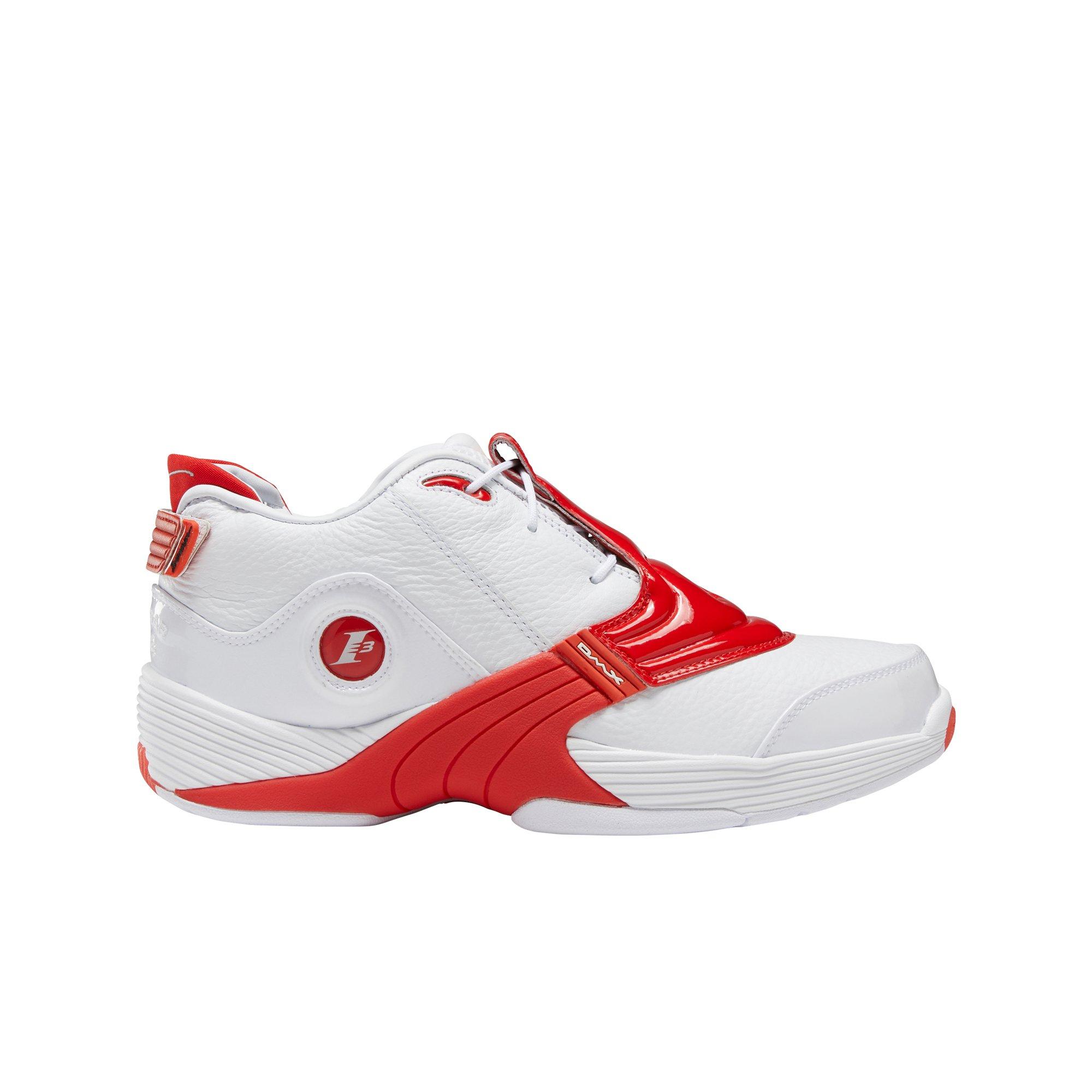 reebok answer 1 white red