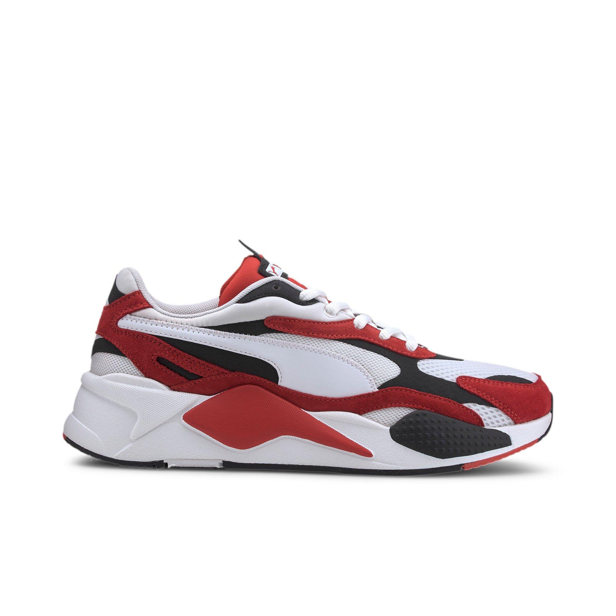 puma rsx black and red