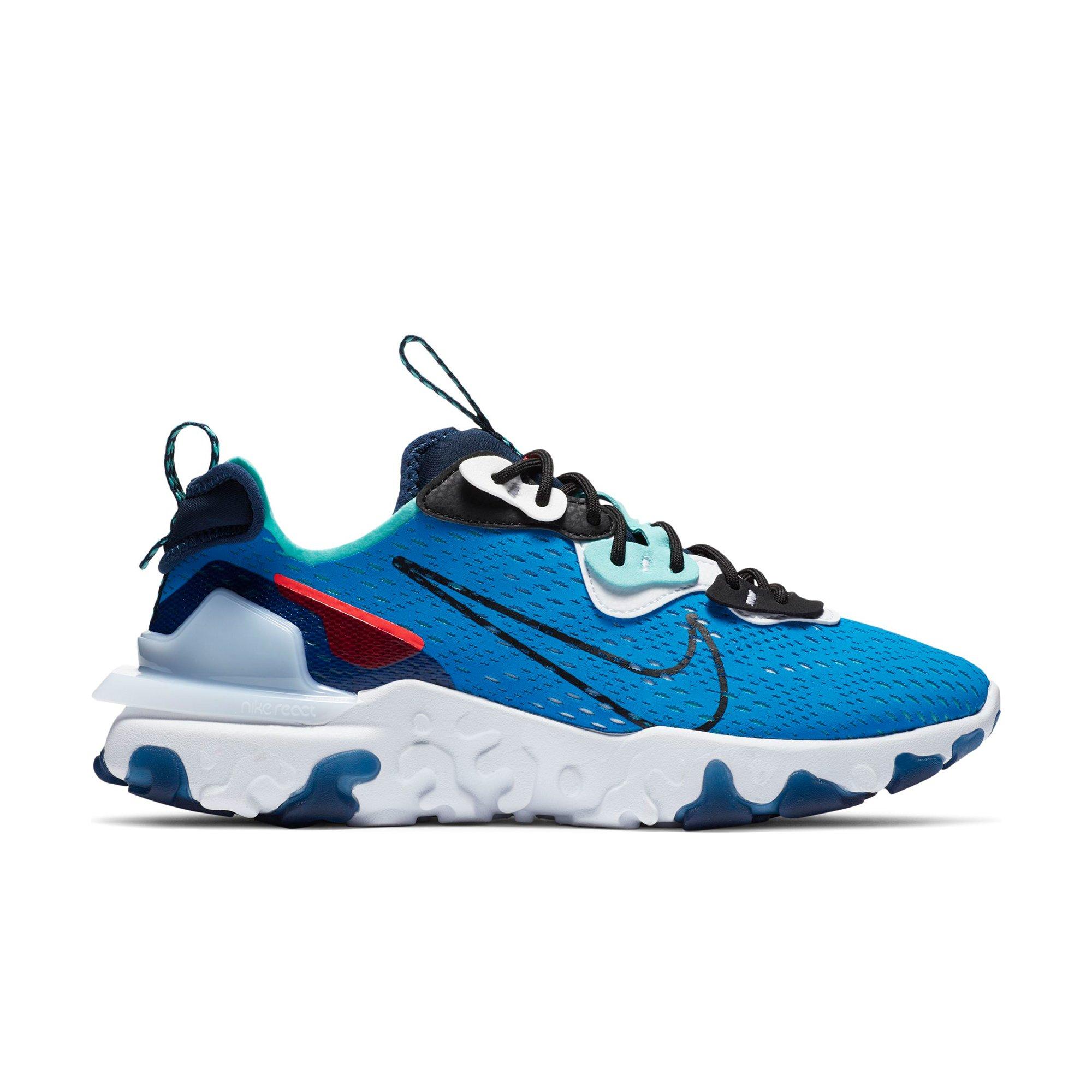 blue nike react