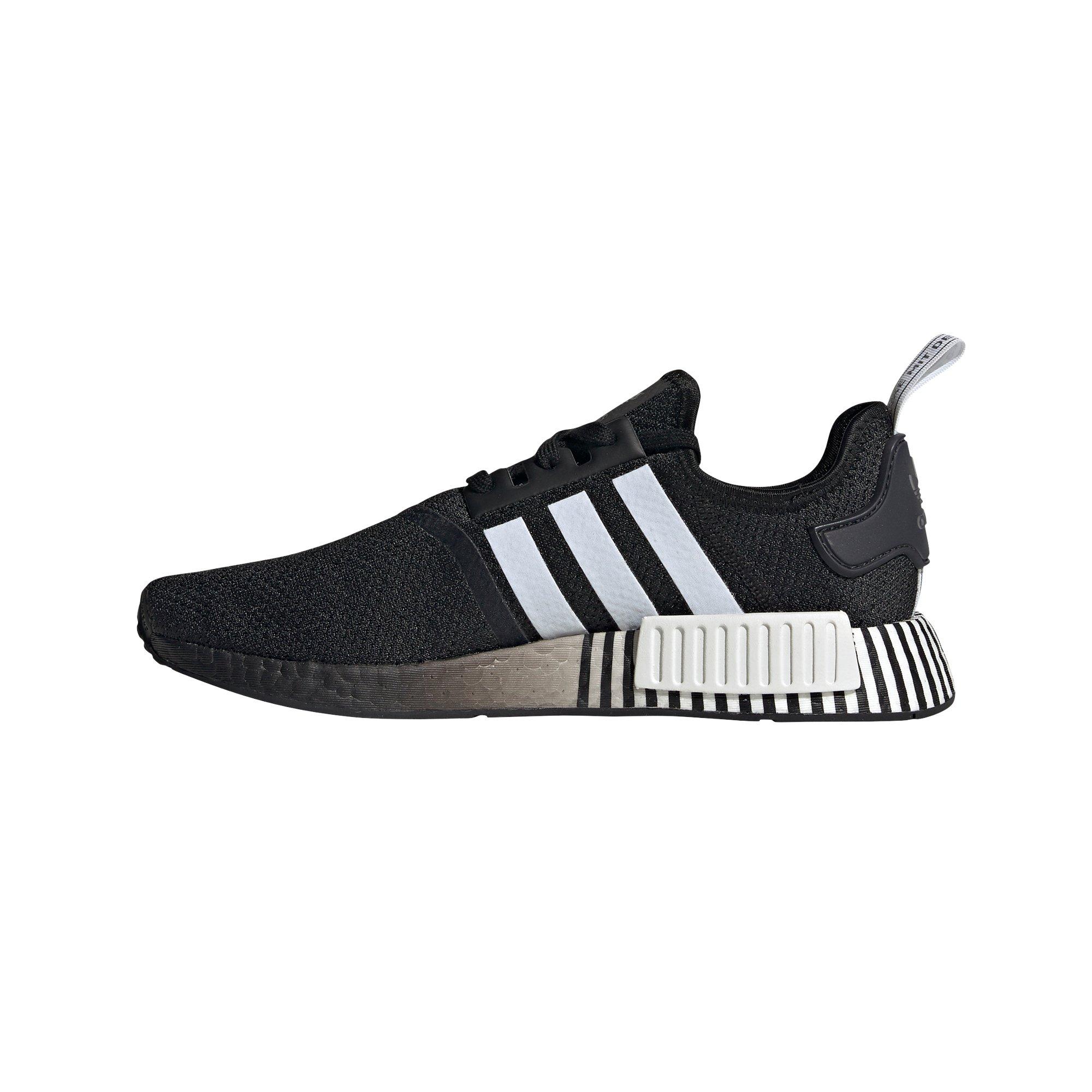 nmd black and white fade