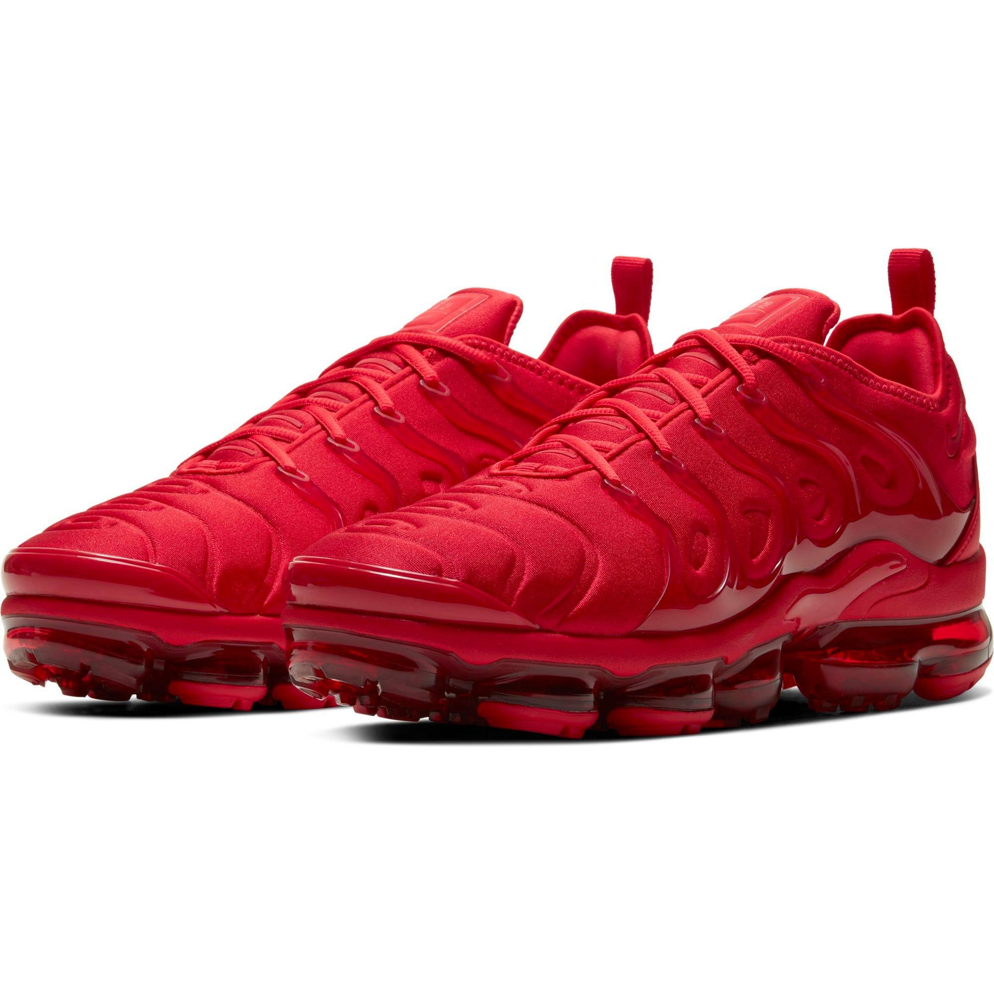 vapormax plus all red