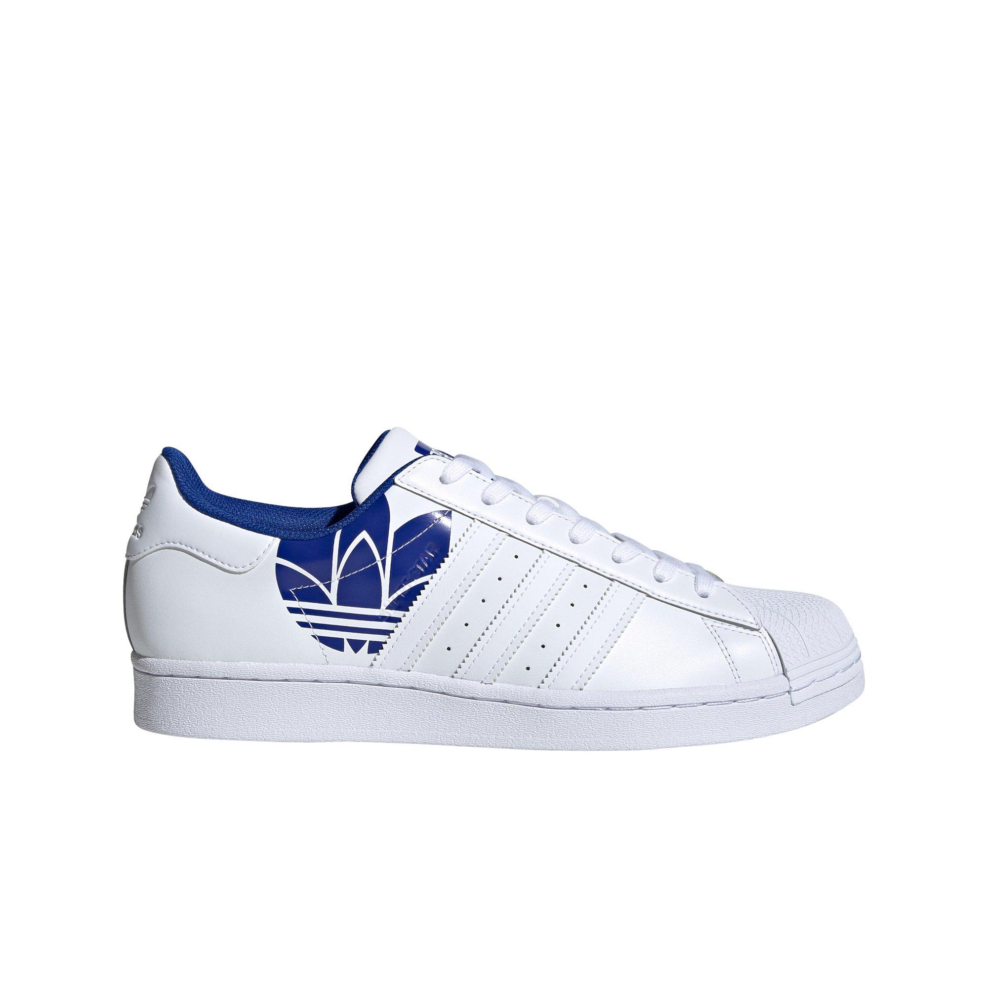 superstar white blue