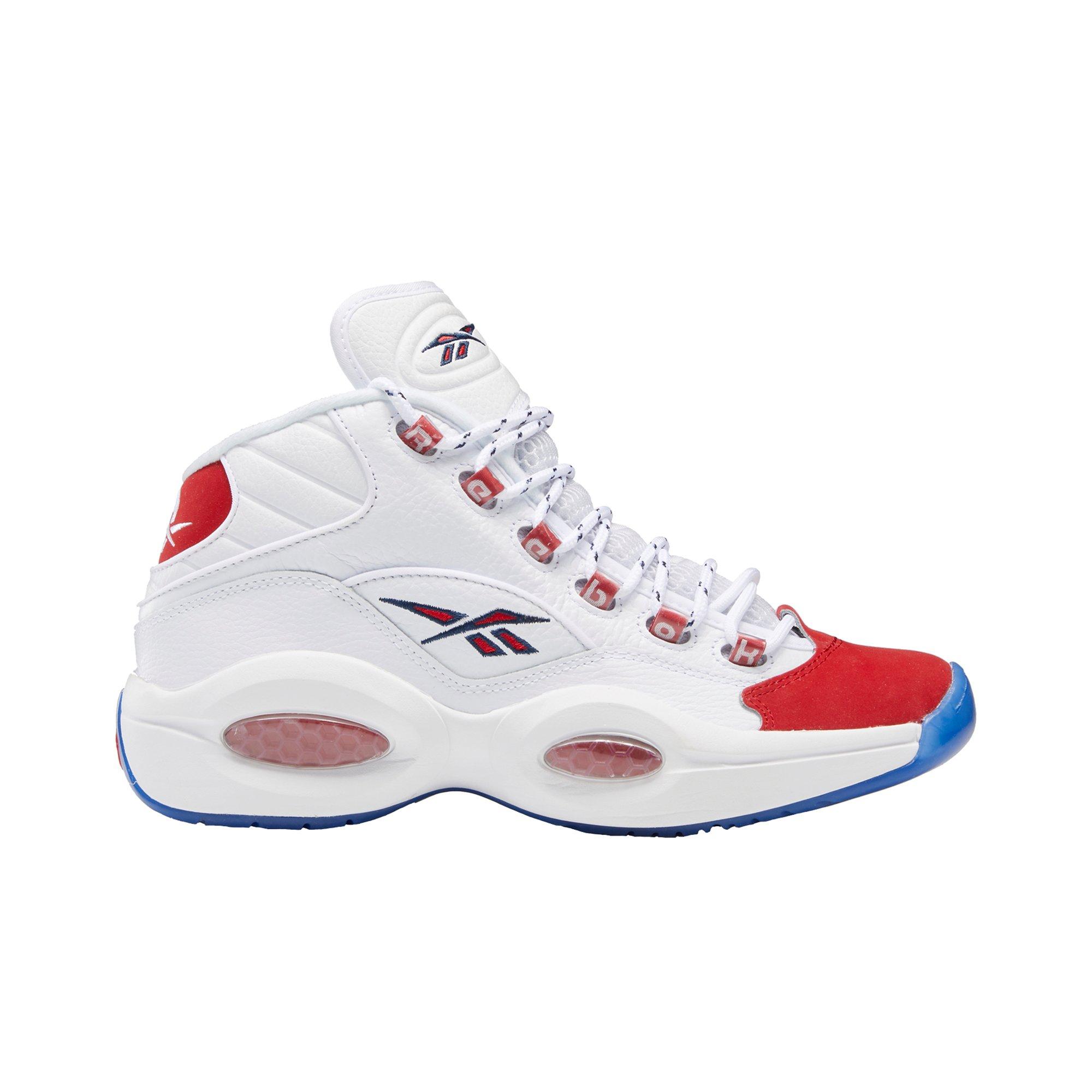 all red reebok questions