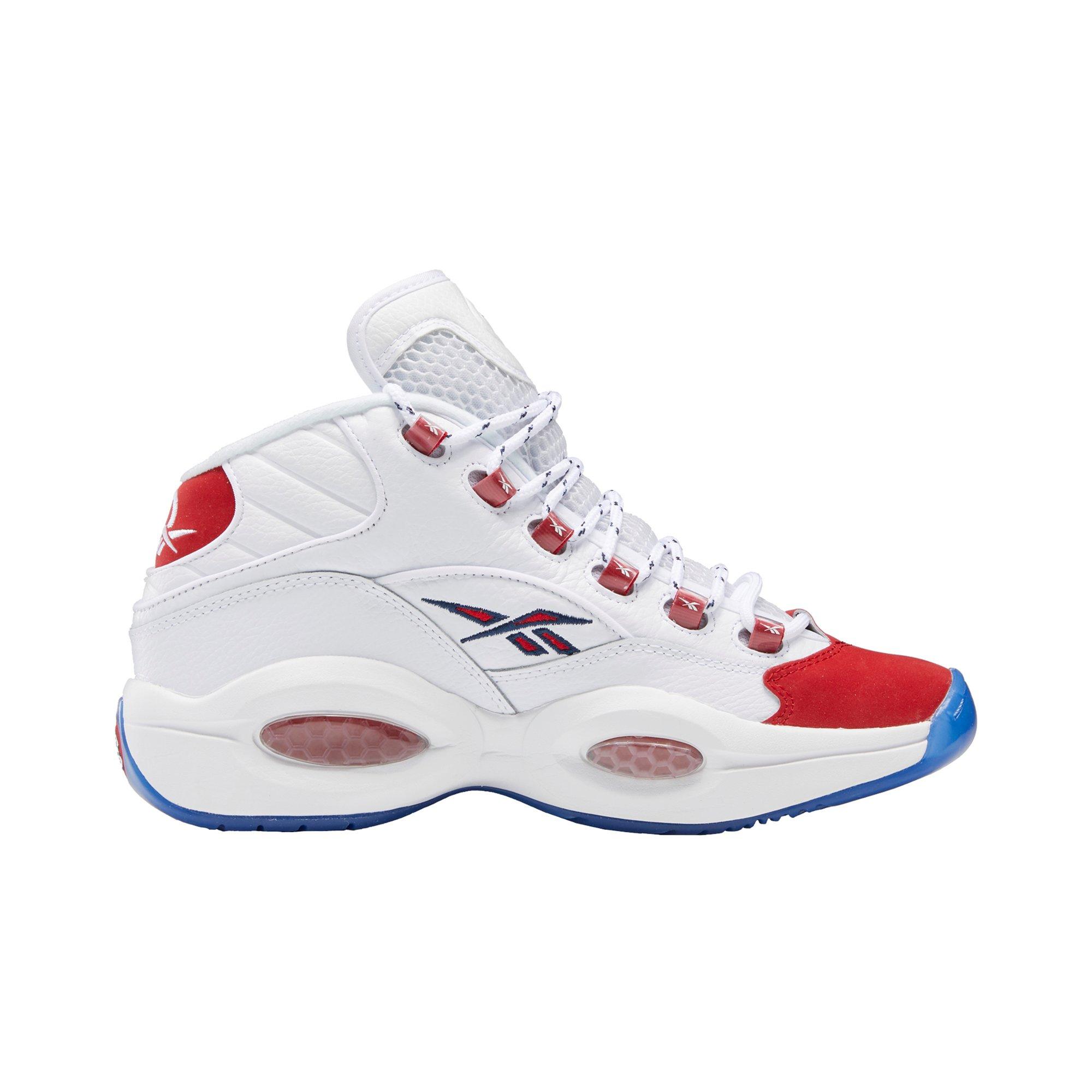 red and white reebok