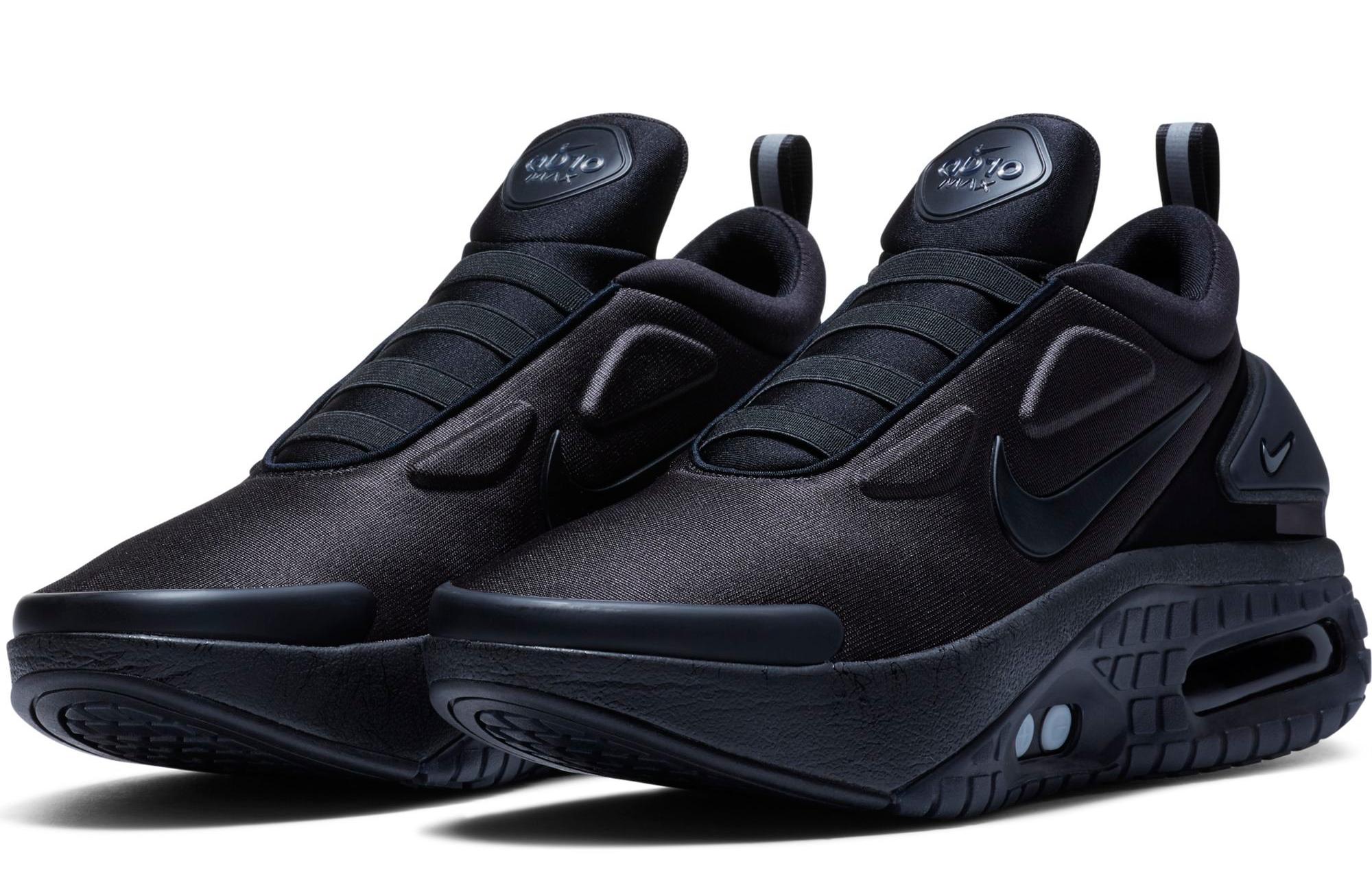 Sneakers Release- Nike Adapt Auto Max “Black/White” Men’s Self-Lacing Shoes