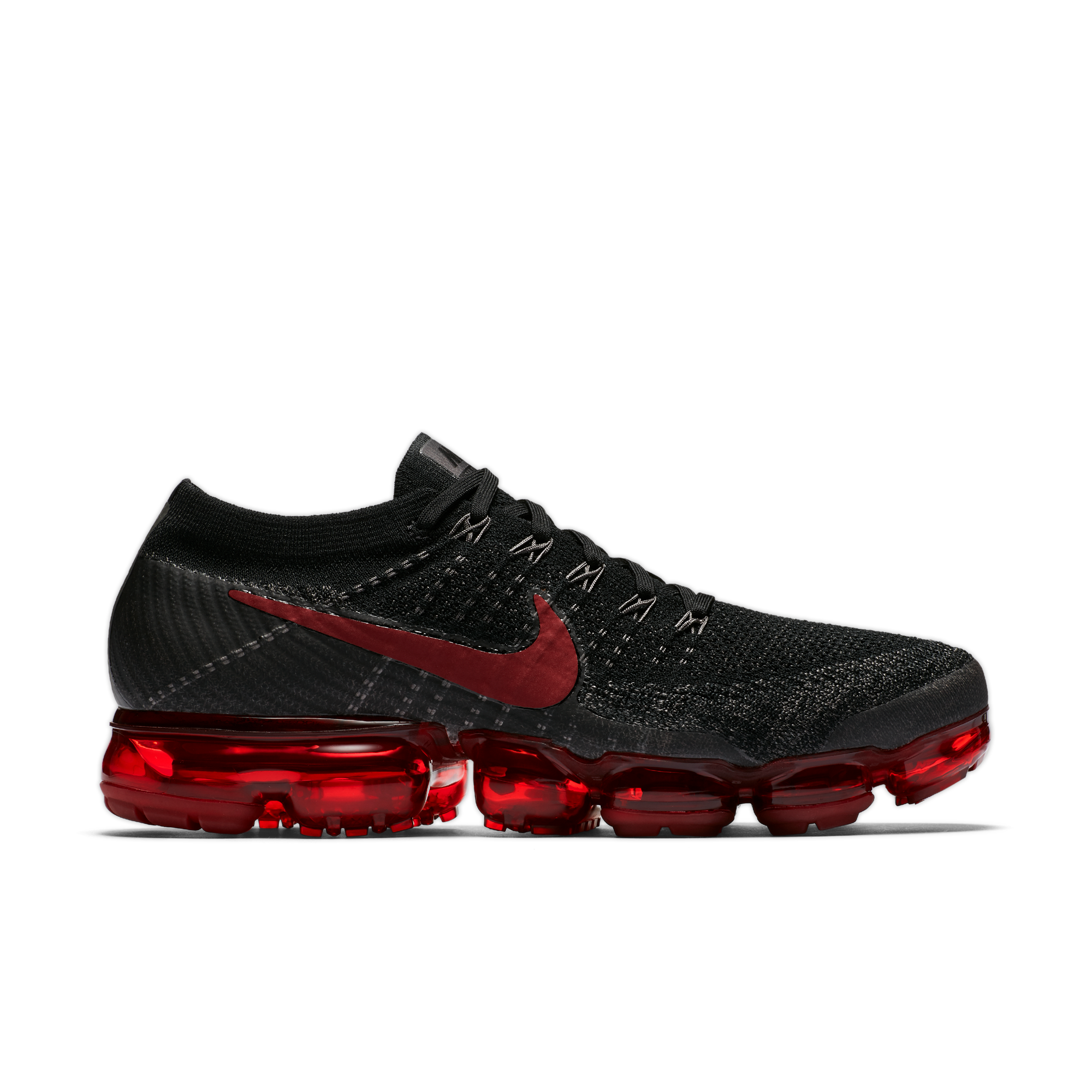 mens black and red vapormax
