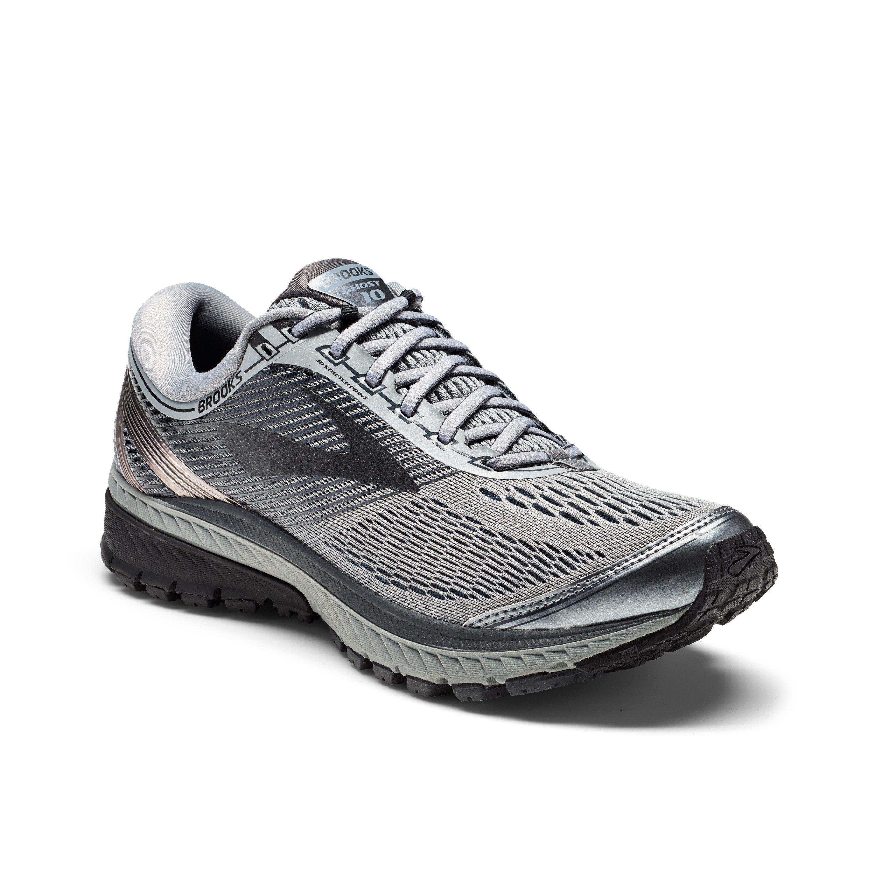brooks ghost 10 grey