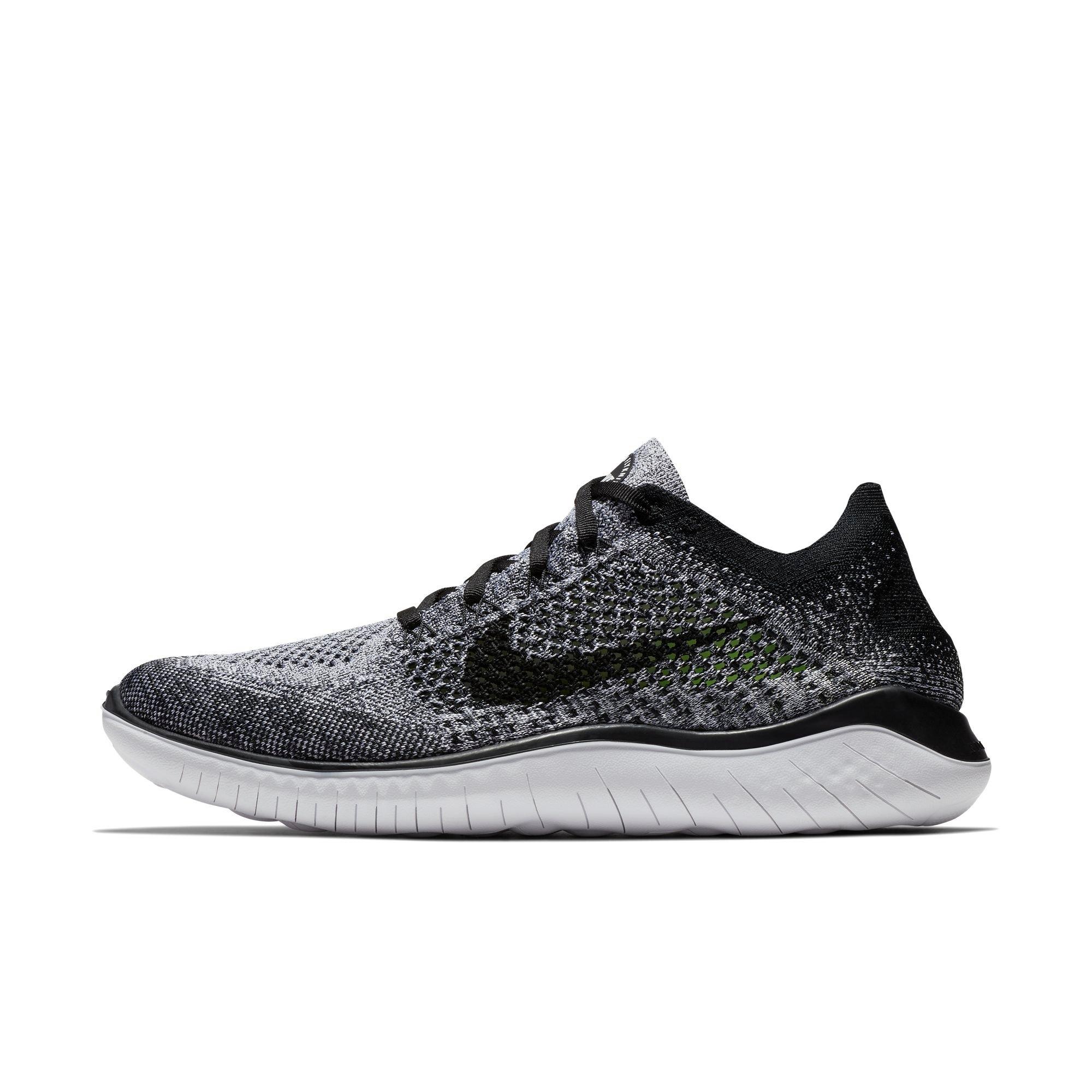 nike men's free rn flyknit 2018 running shoes