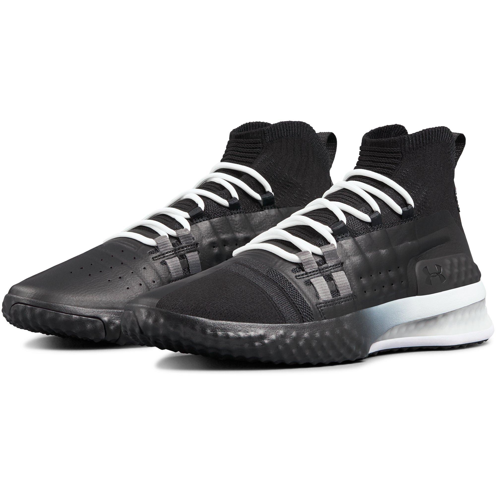 the rock under armour shoes