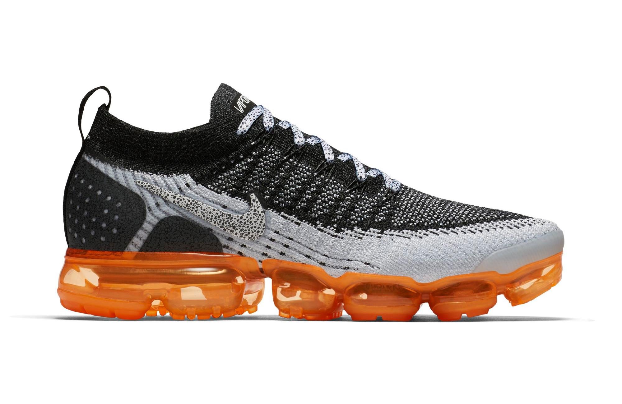 Sneakers Release – Nike Vapormax Flyknit 2 “Black/Orange” Men’s Shoe