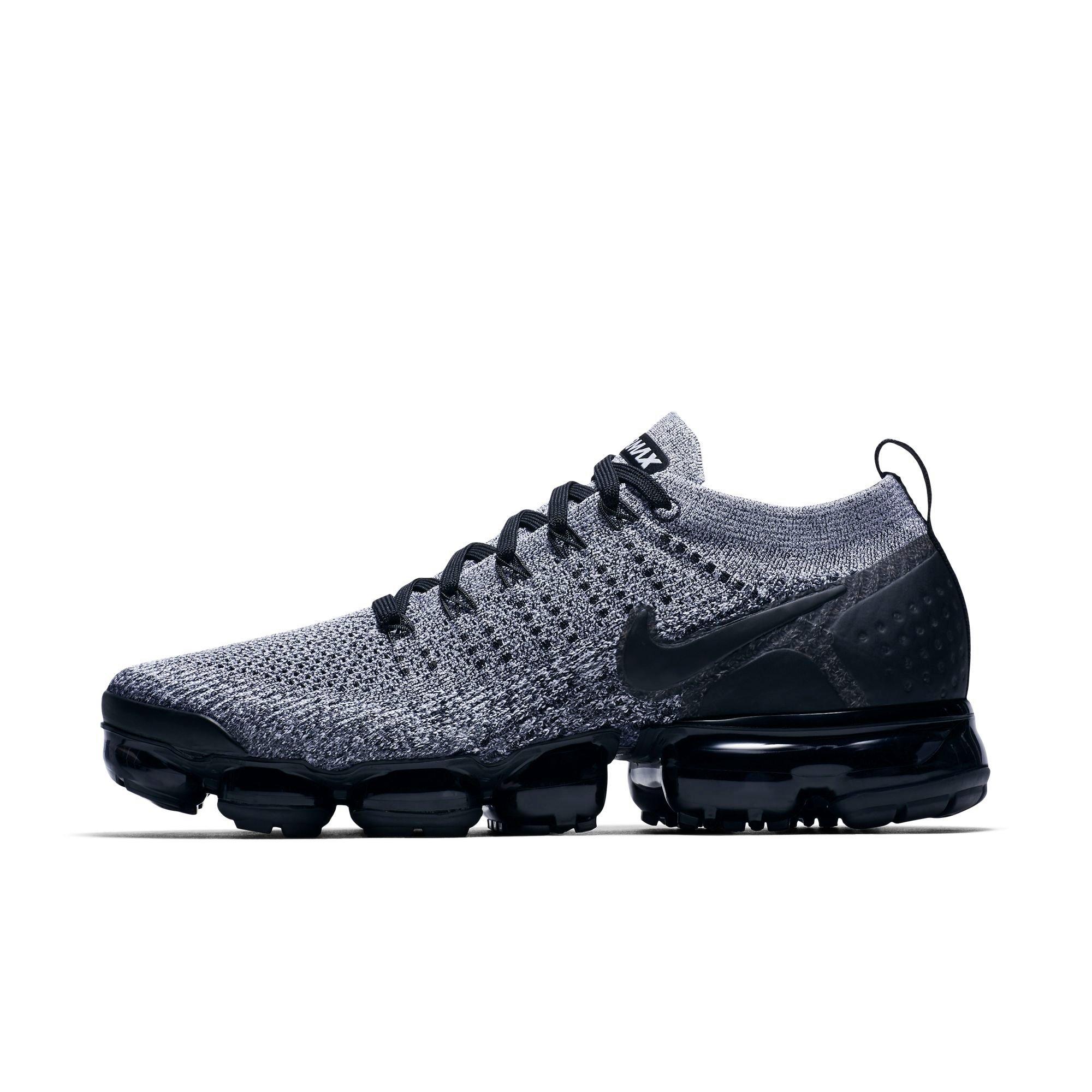 Nike Air VaporMax 2 Black Hot Punch KicksOnFire.com