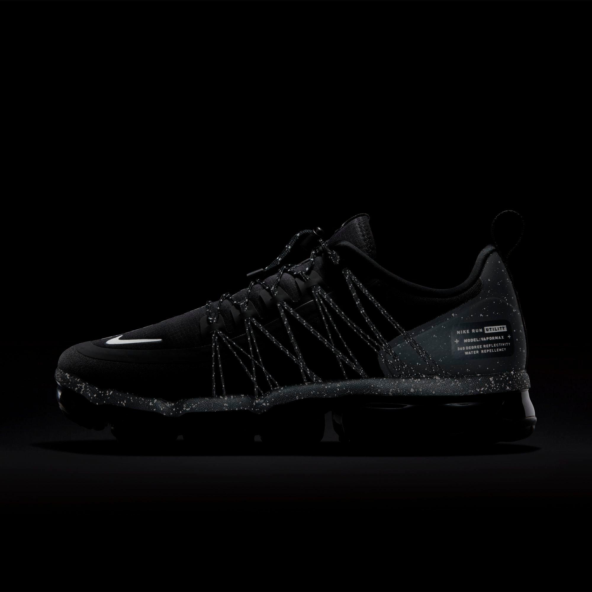 nike vapormax utility black and white