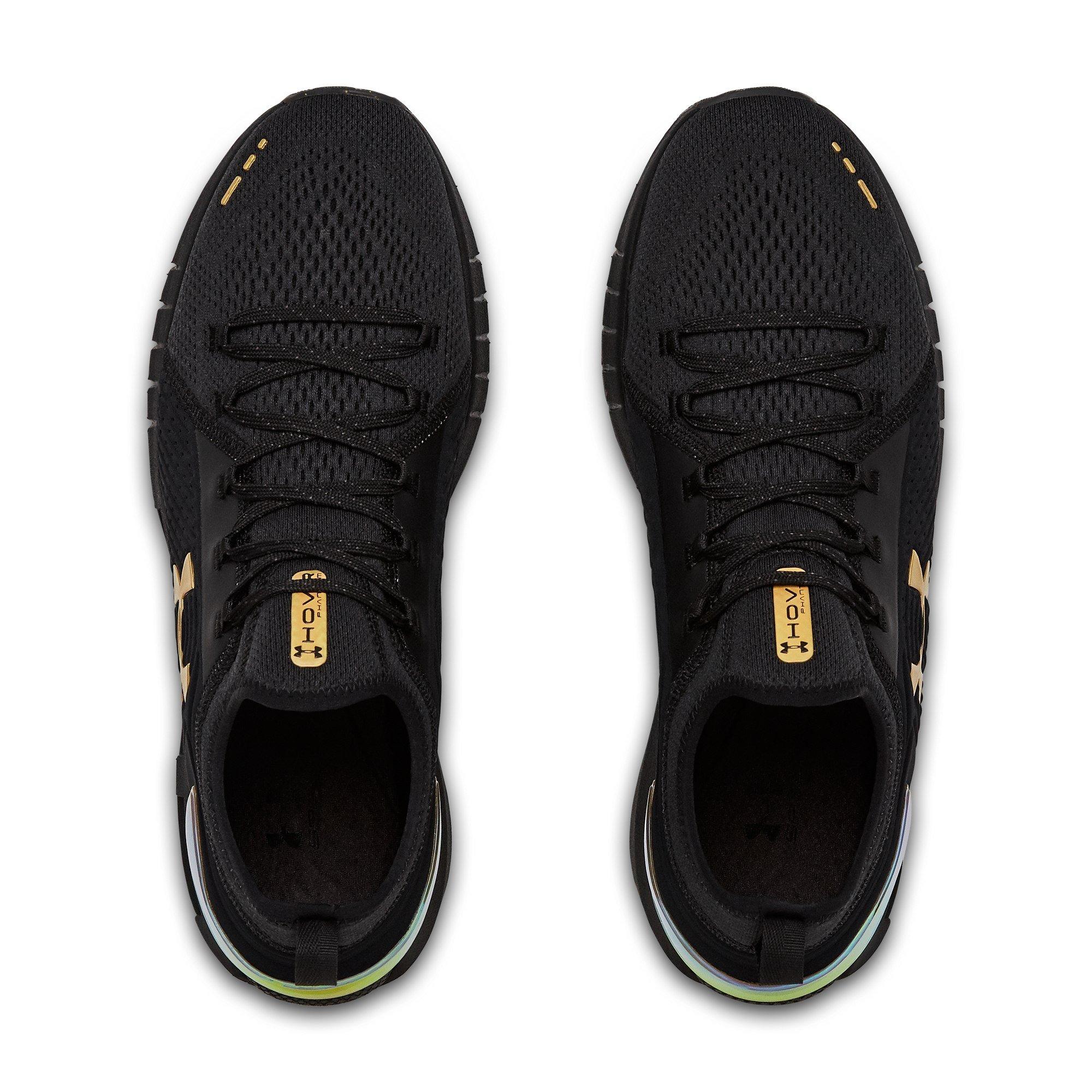 under armour hovr phantom se md black gold