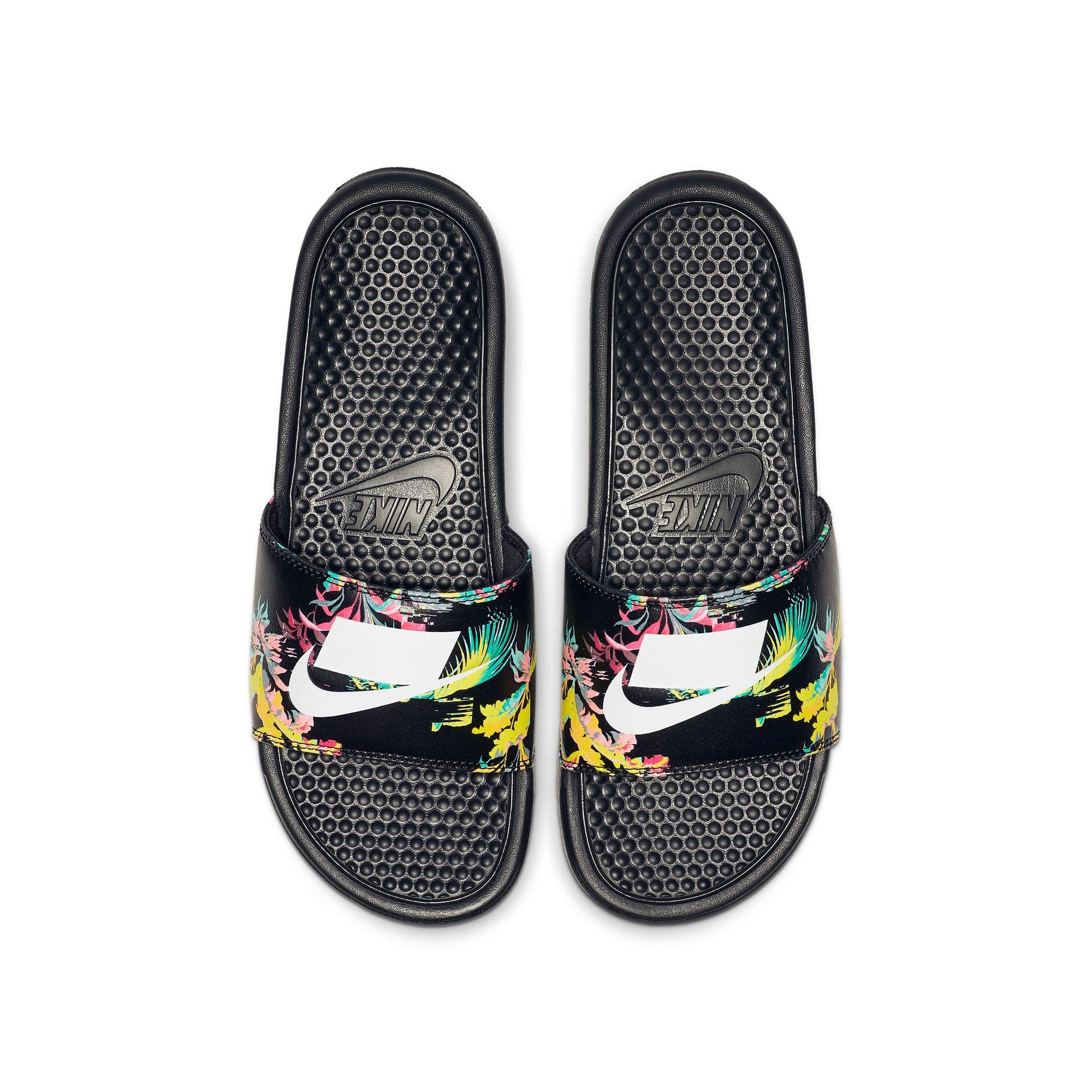 nike benassi jdi tropical men's slide sandals