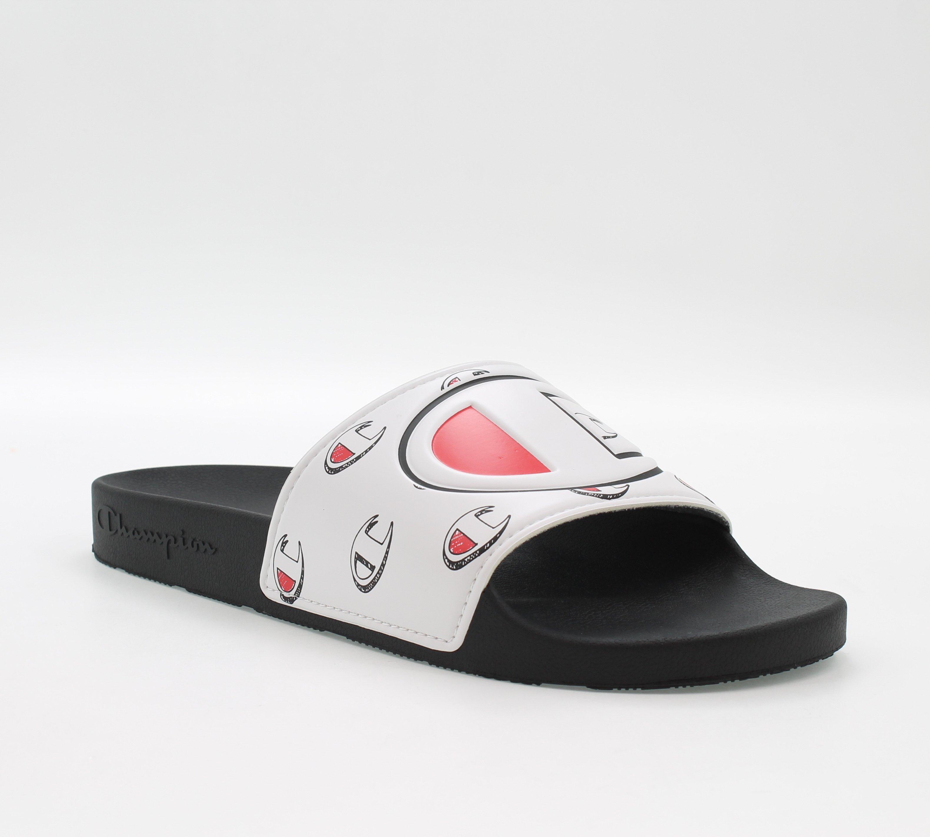 champion repeating logo slides