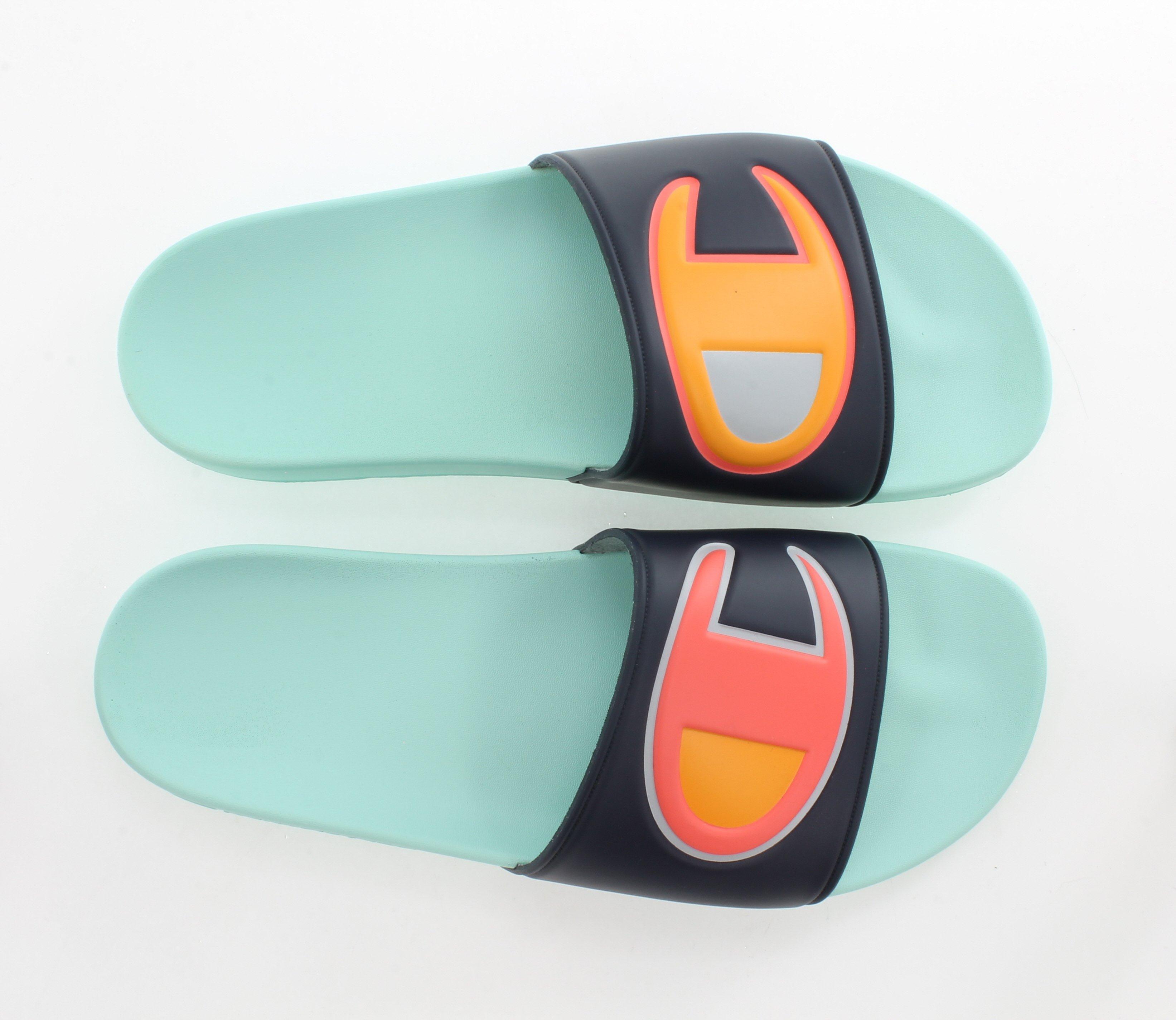 mint green champion slides