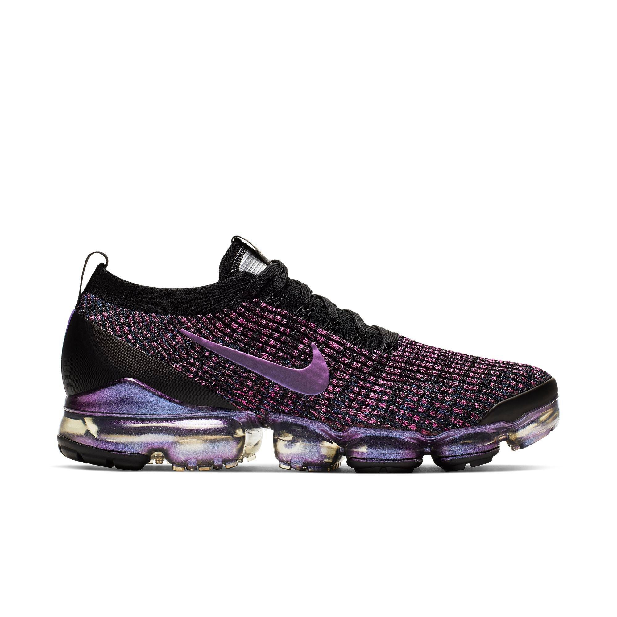 vapormax flyknit purple and black