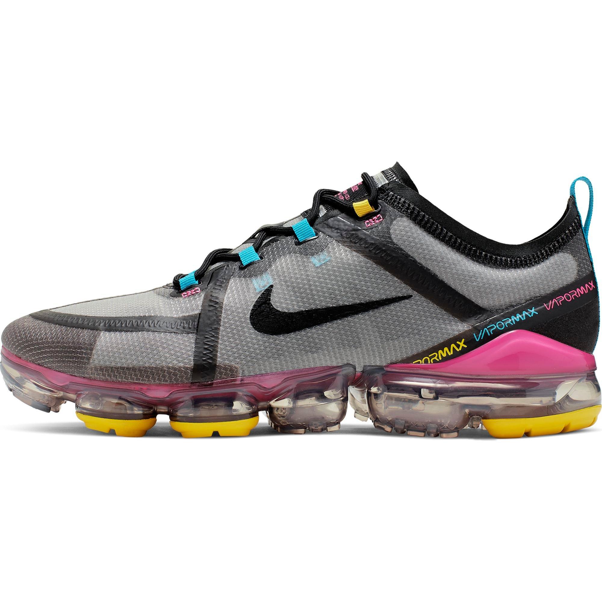 nike air vapormax black pink blue