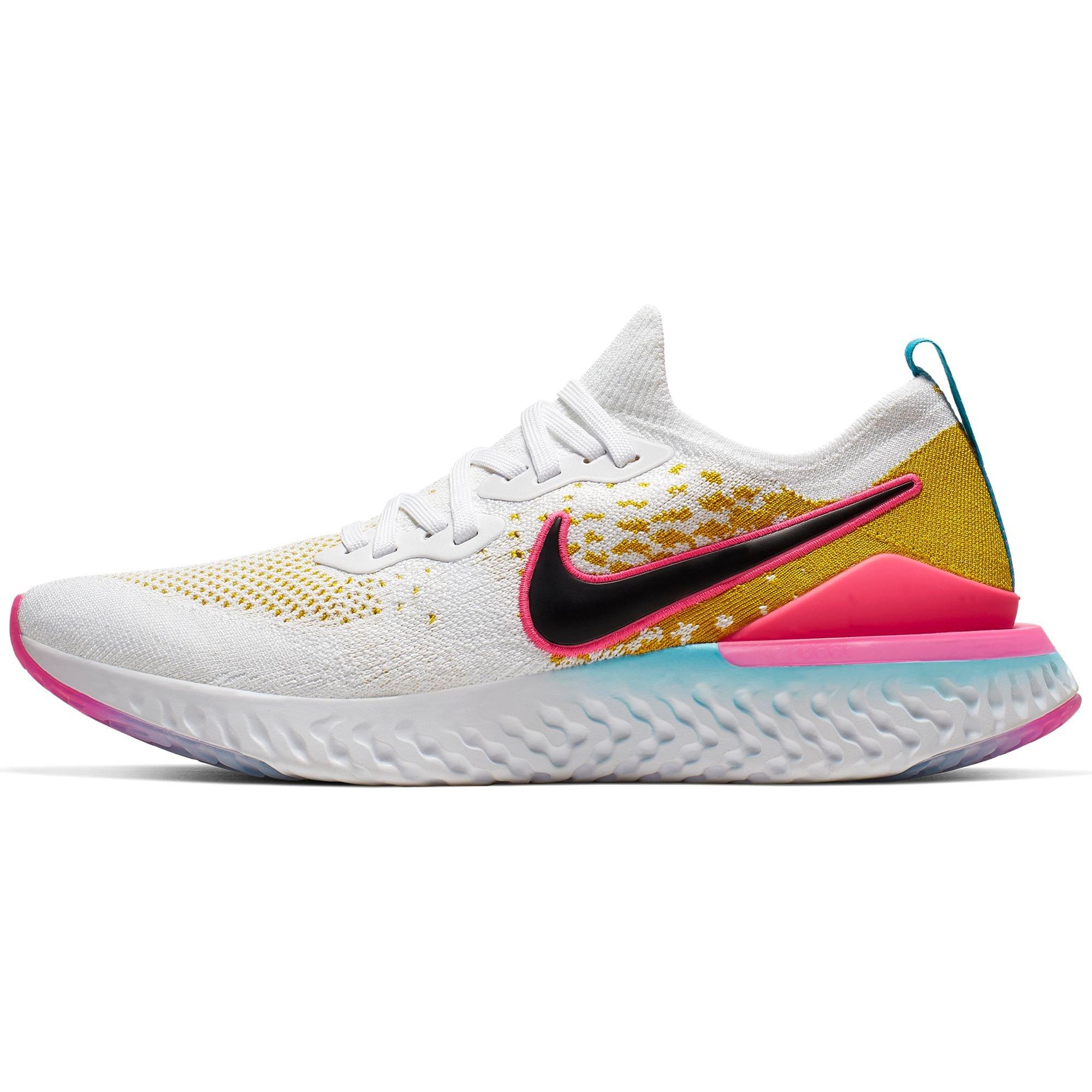 nike running epic react trainers in pink