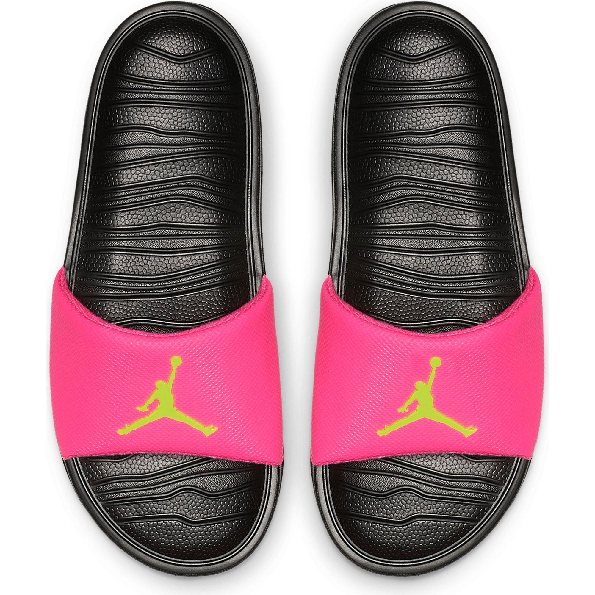 jordan slides pink