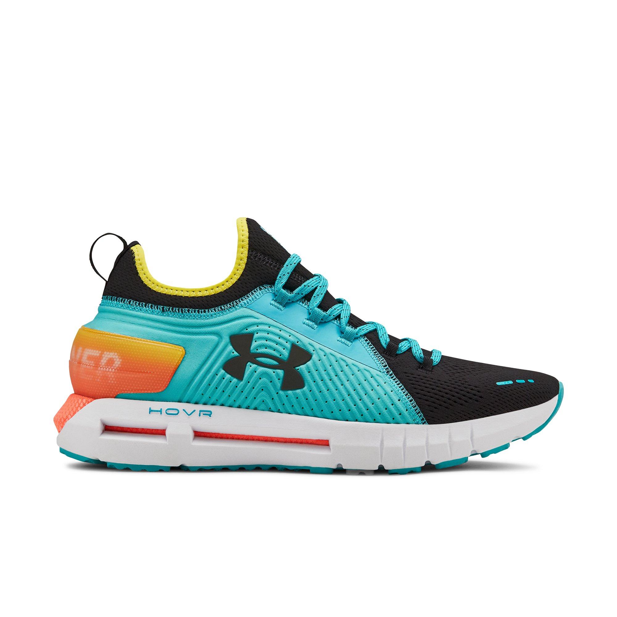 black and teal under armour shoes