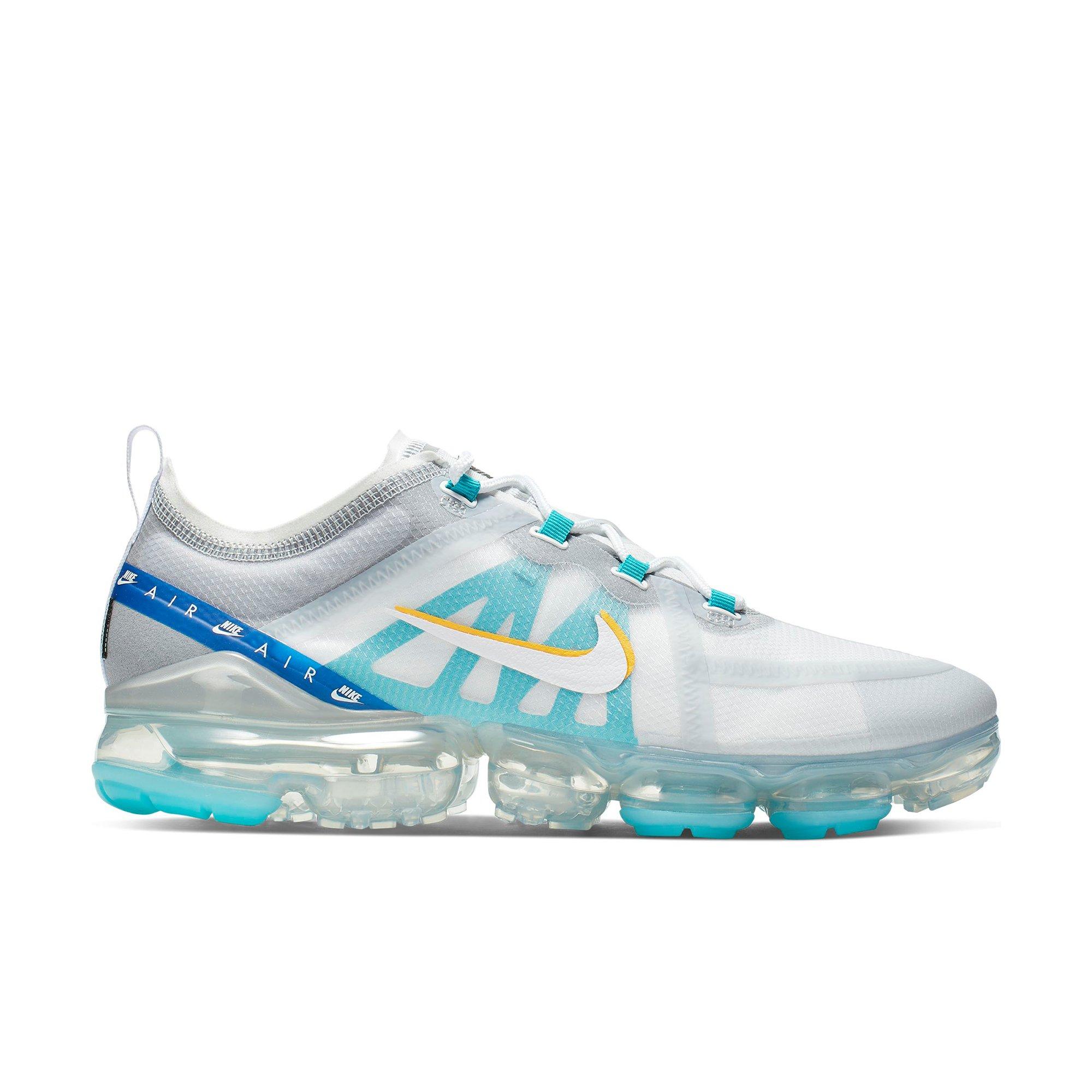 white and baby blue vapormax