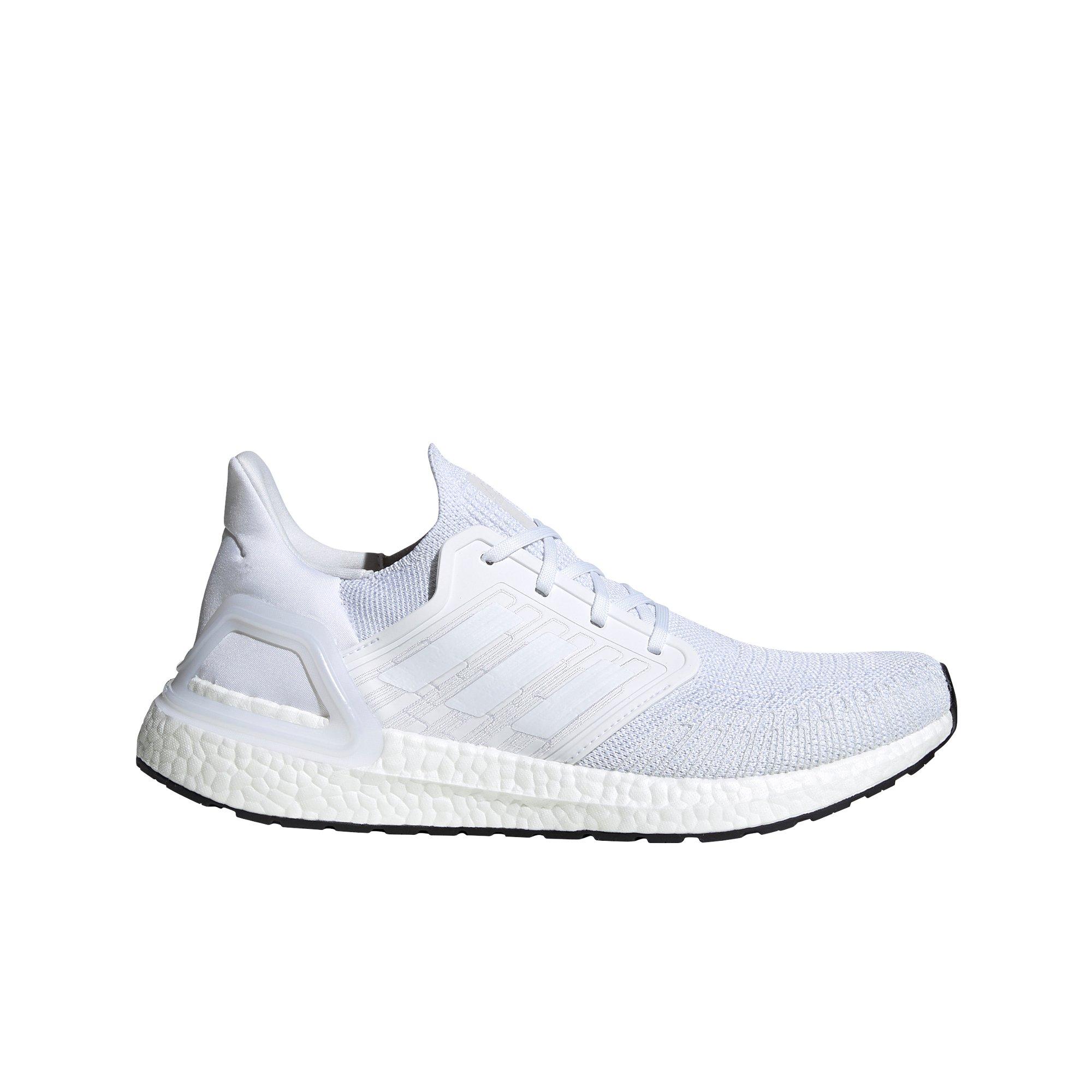 all white adidas running shoes