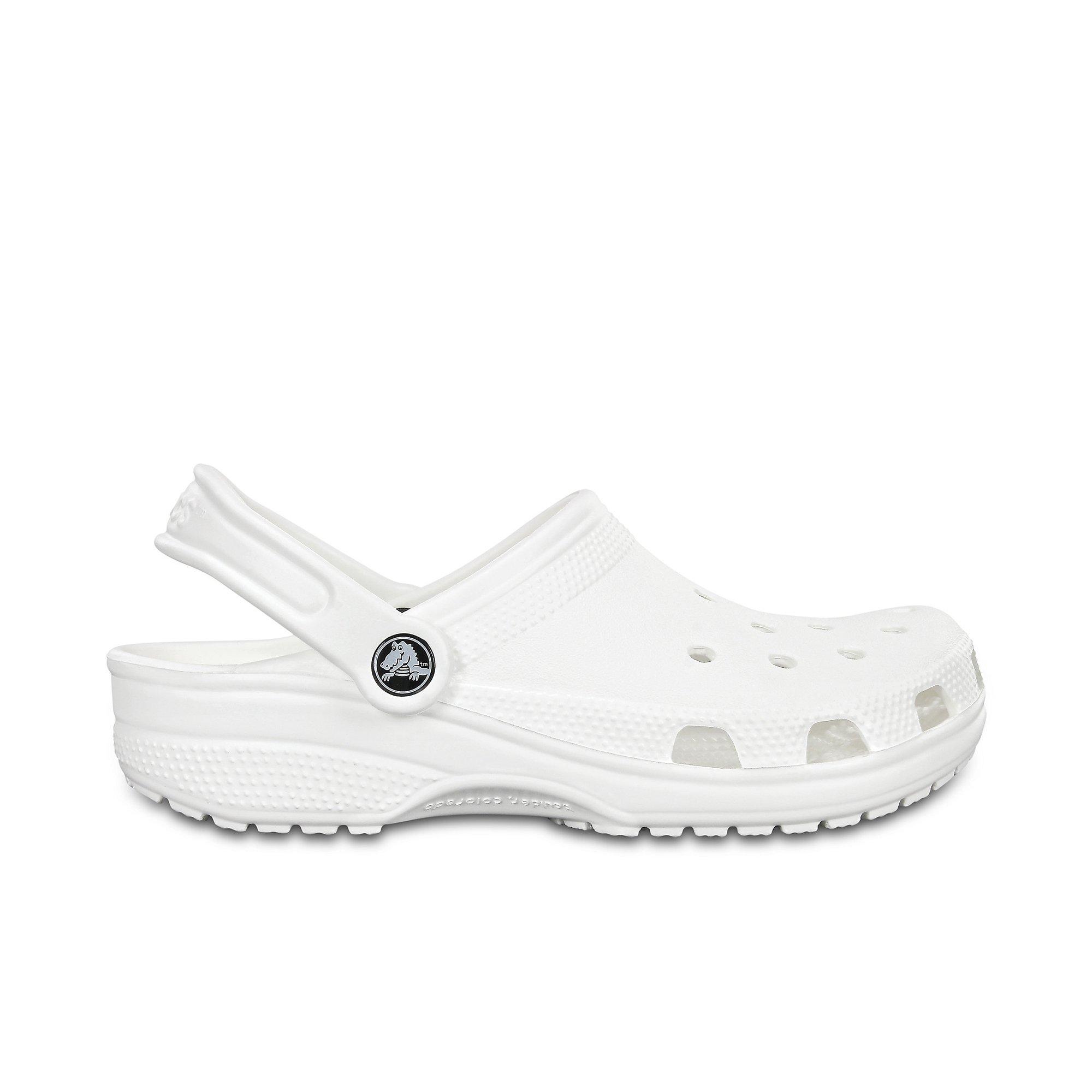 crocs white clogs