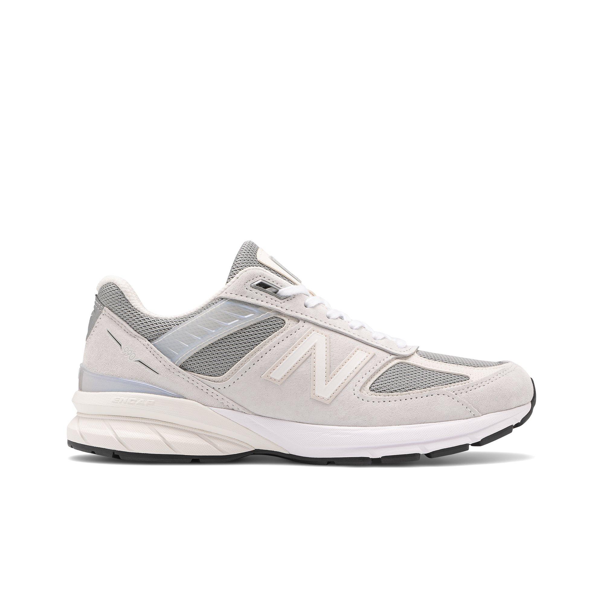 new balance silver shoes