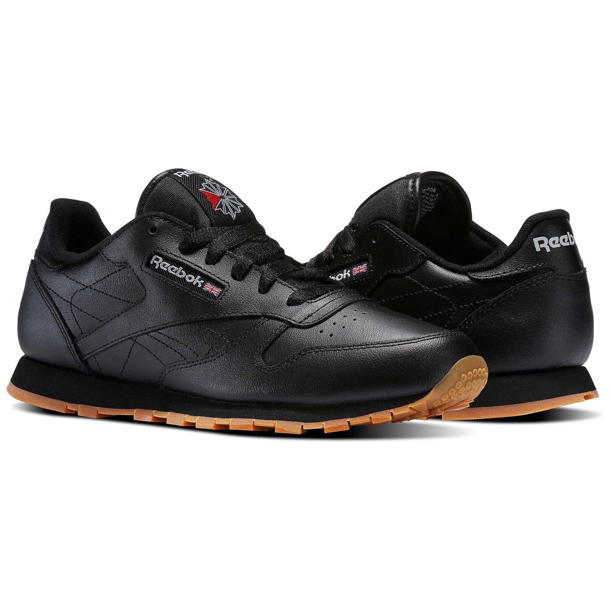 reebok black school shoes online