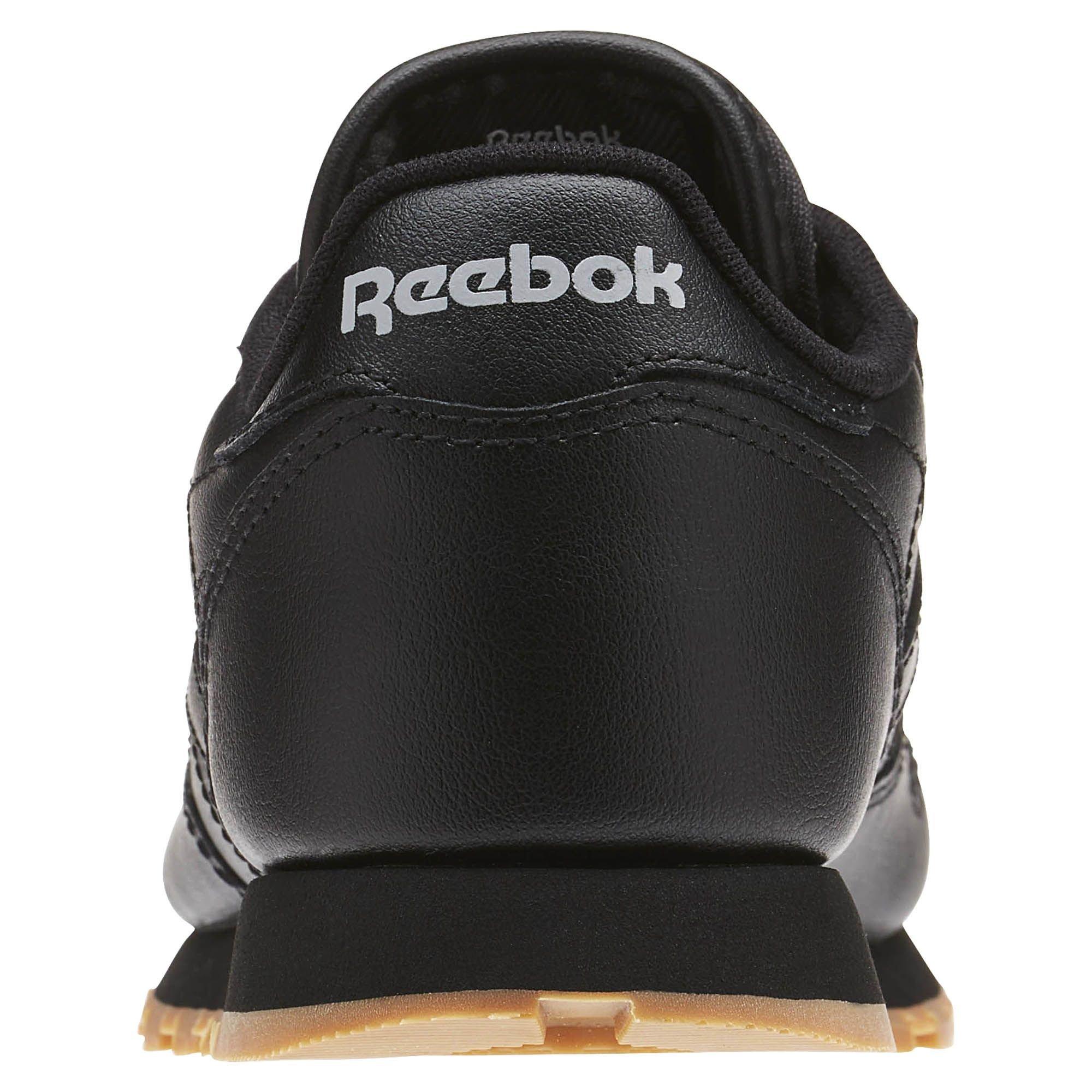 reebok classic leather black gum