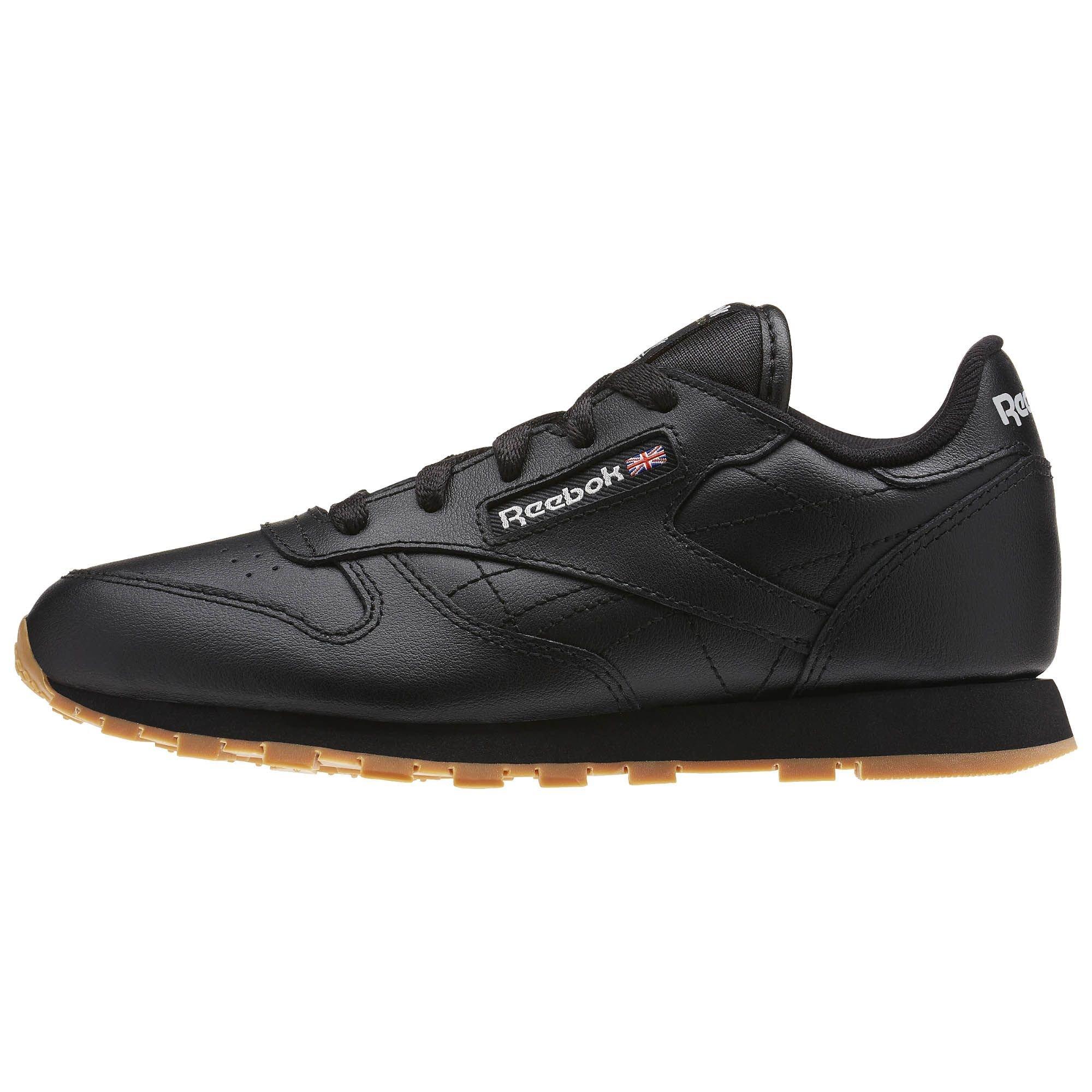 reebok classic black gum